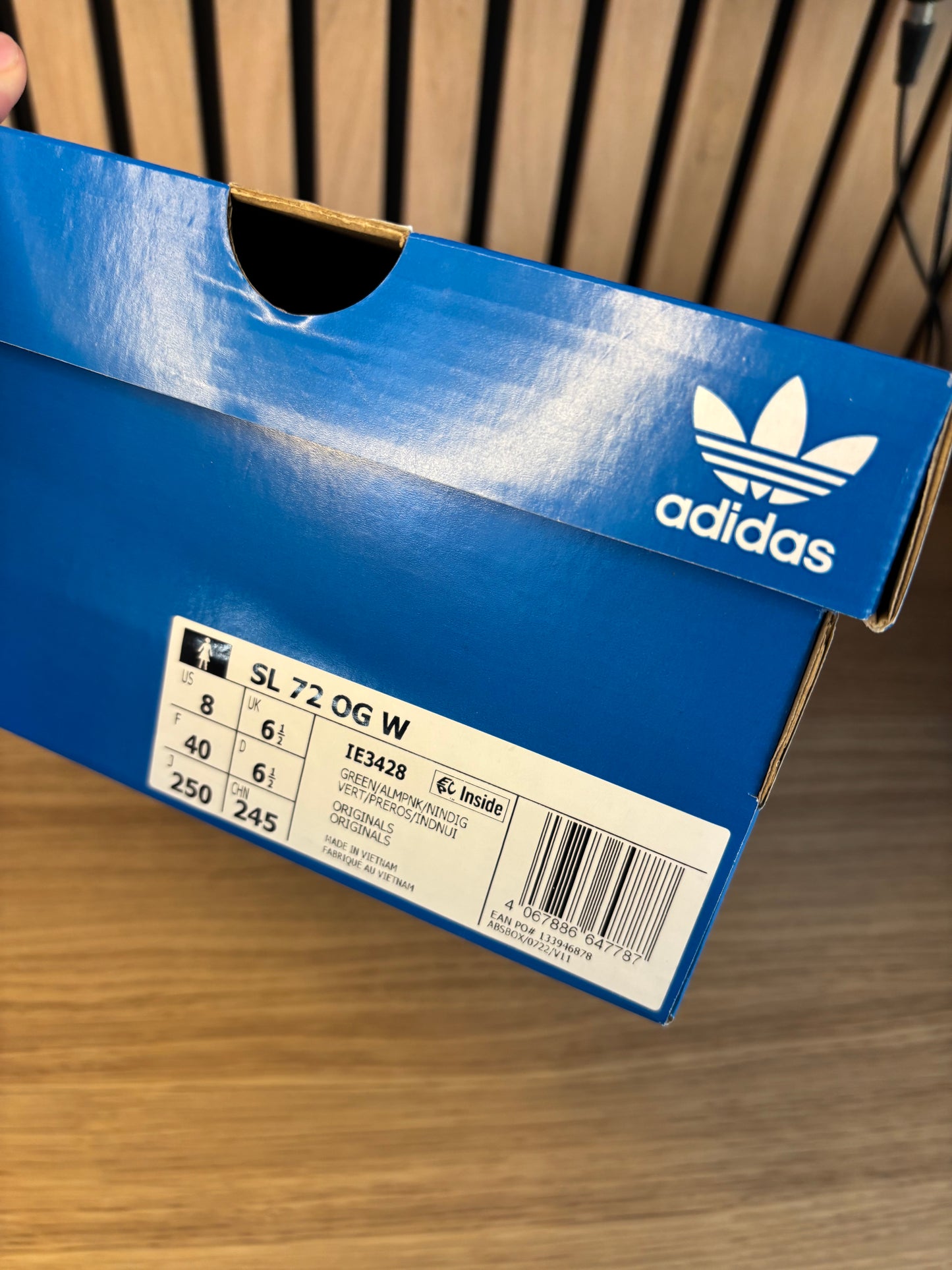 Adidas SL72 OG Off White Almost Pink (Taille 40)