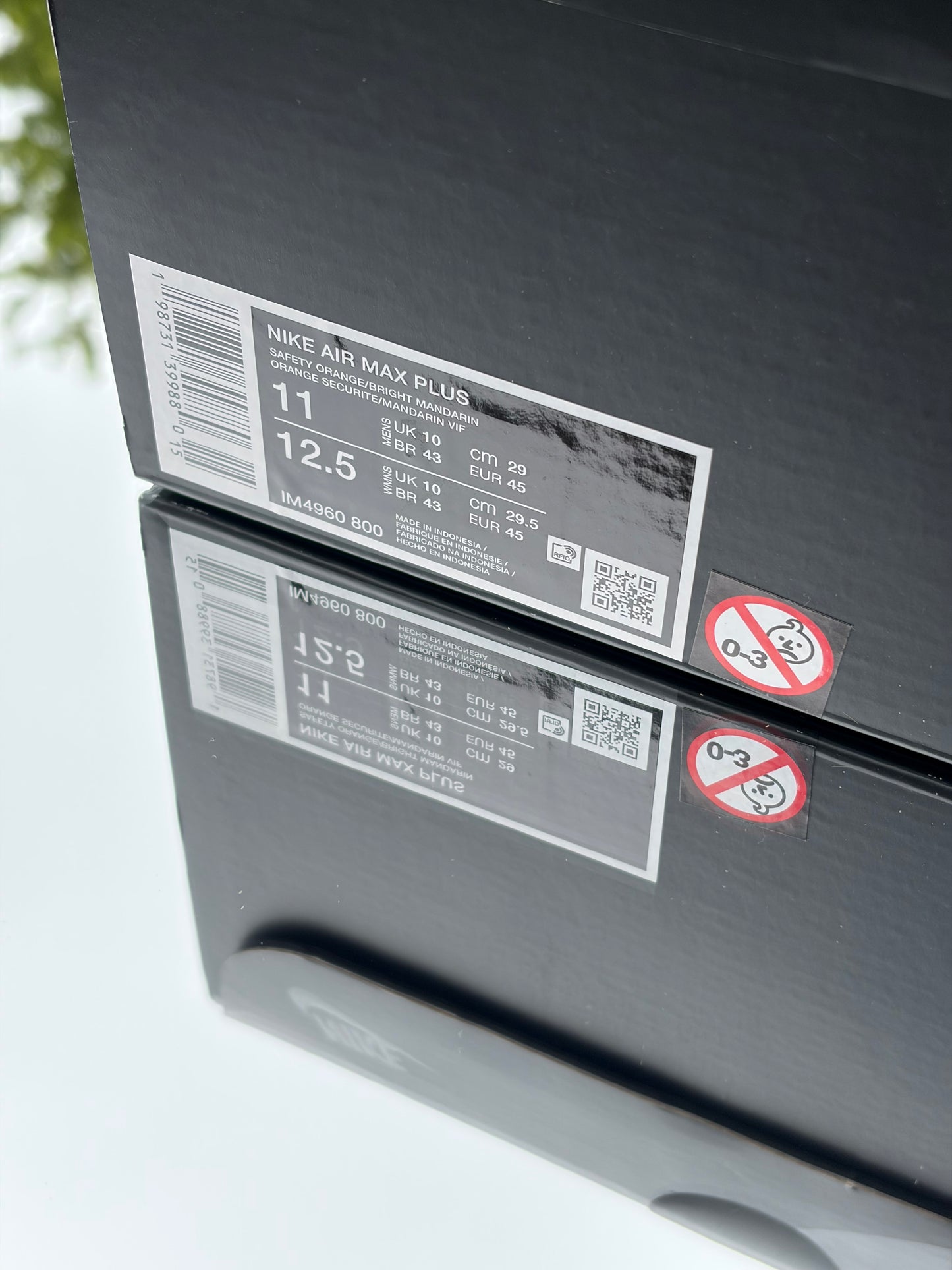 Nike Air Max Plus Safety Orange X Homecoming - Taille 45