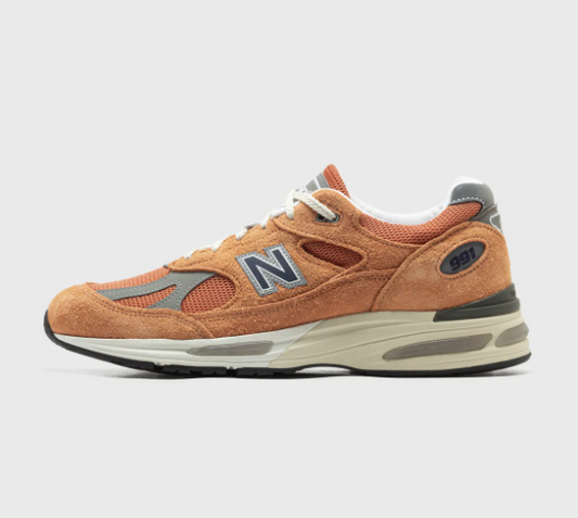 New Balance Made in UK U991v2 Gold Earth