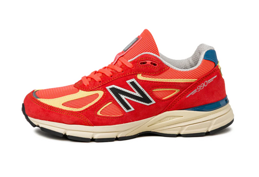 New Balance 990 v4 Urgent Red