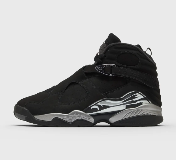 Jordan 8 Black Chrome