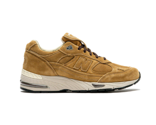 New Balance 991V1 - Made in UK Luxe Suede DIJON