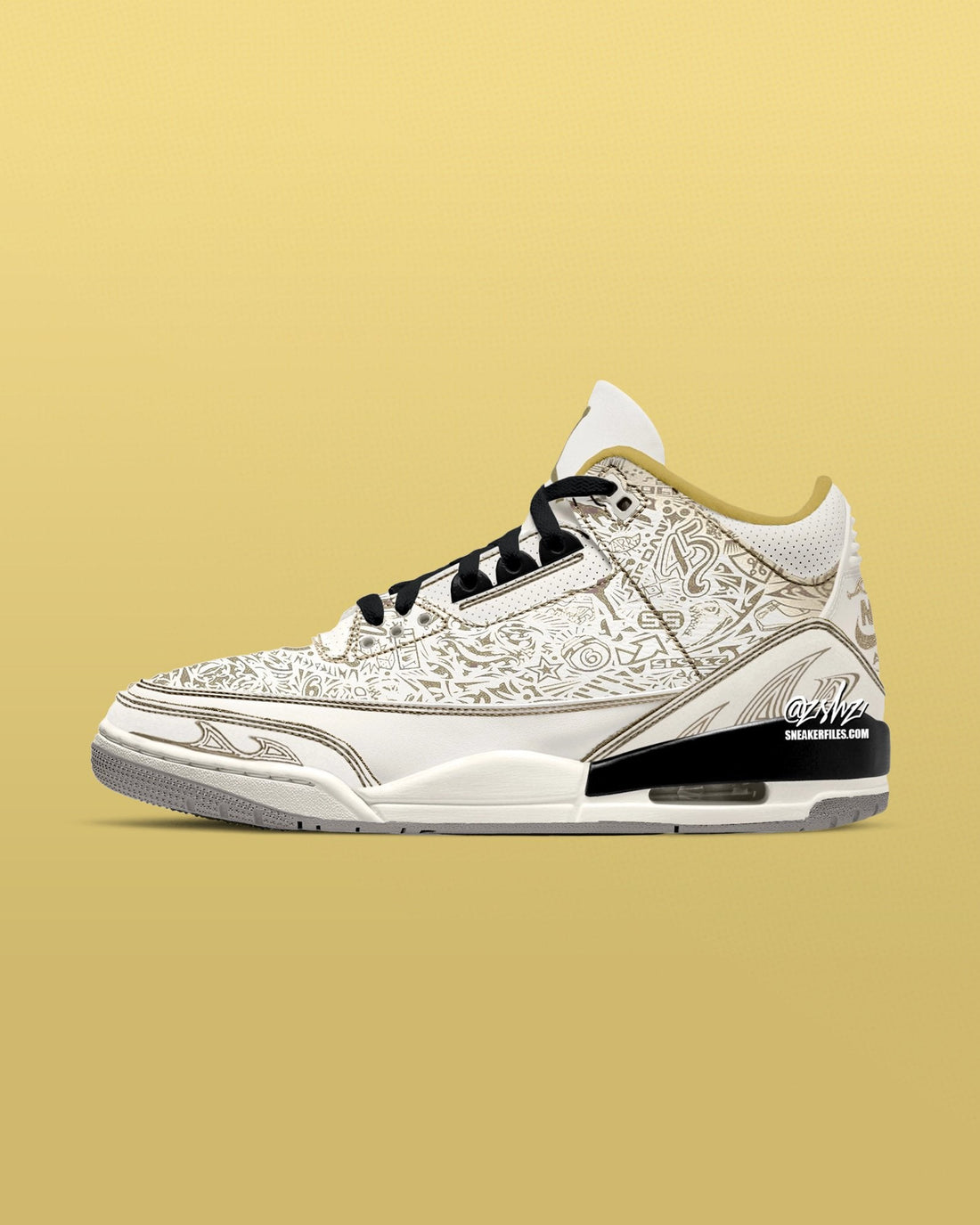 Jordan 3 Laser