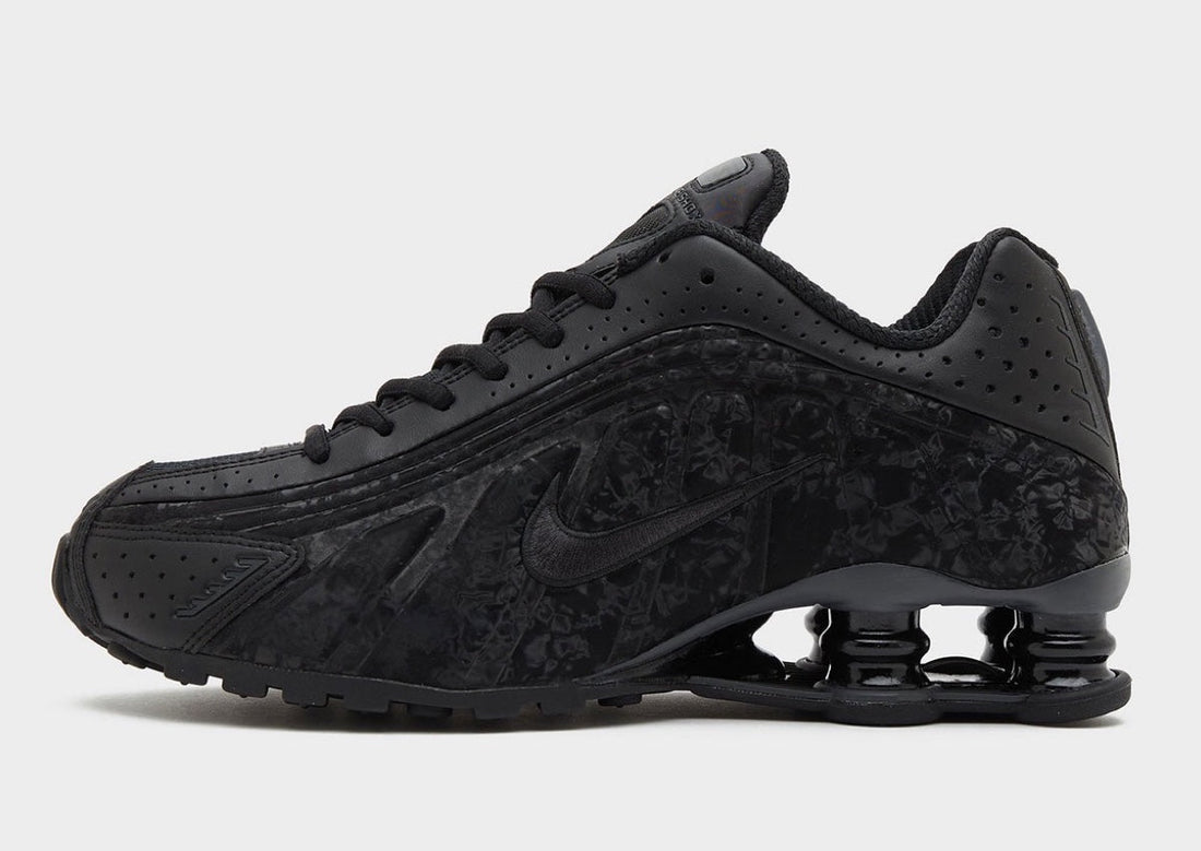 Nike Shox R4 Black Floral