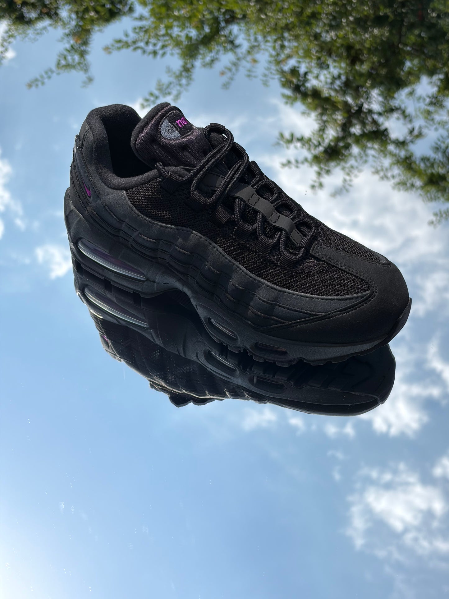 Nike Air Max 95 Black Vivid Purple - Taille 39