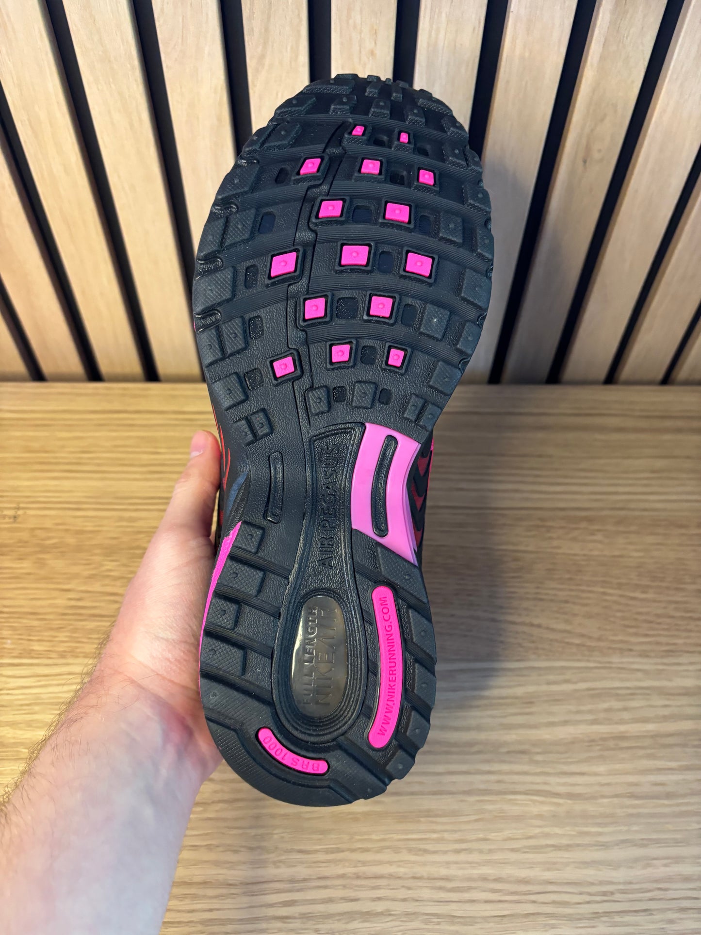 Nike Air Pegasus 2k5 Black Fire Red (Taille 40)