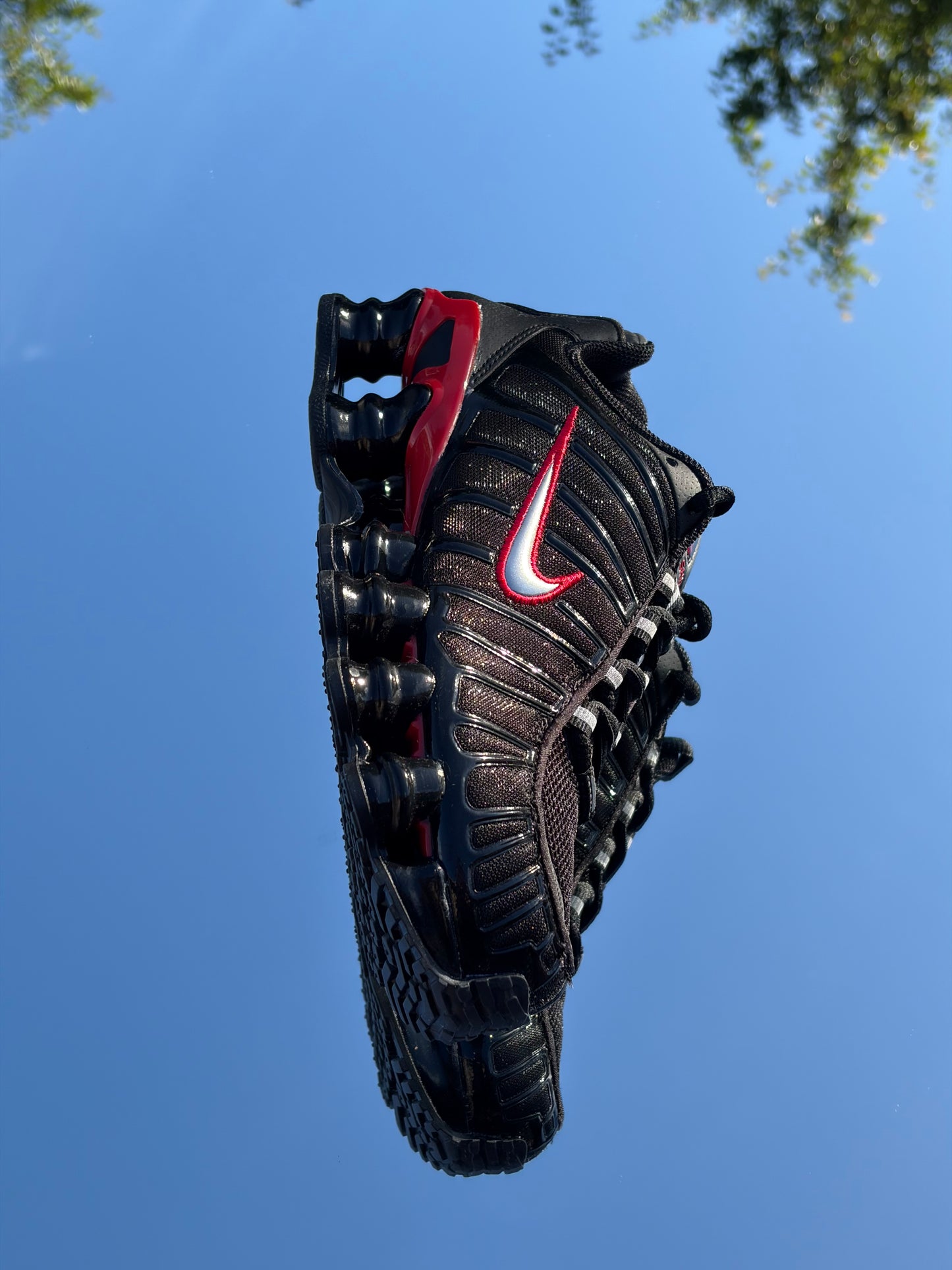 Nike Shox TL Black Metallic Silver - Taille 36,5