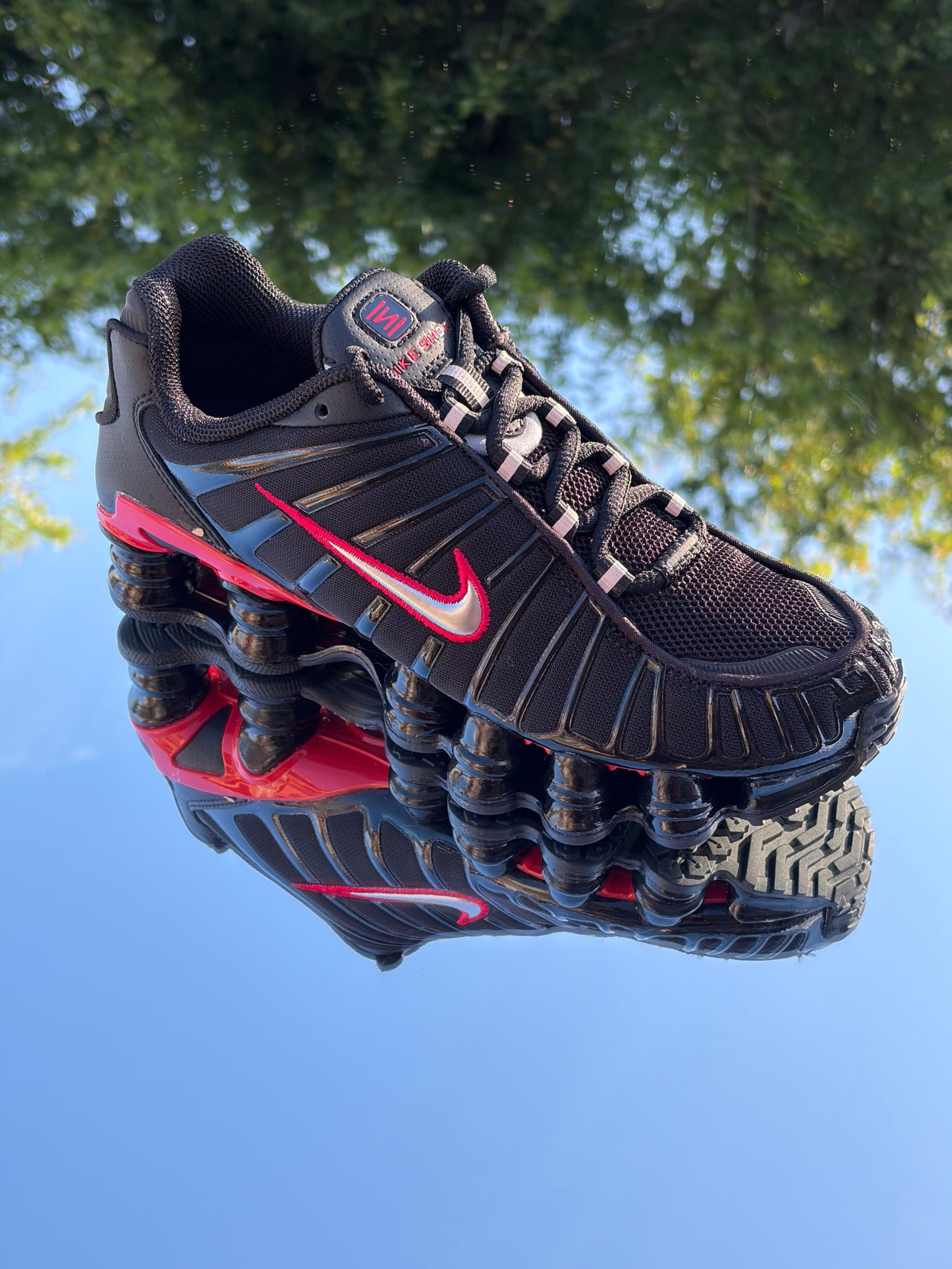 Nike Shox TL Black Metallic Silver - Taille 36,5