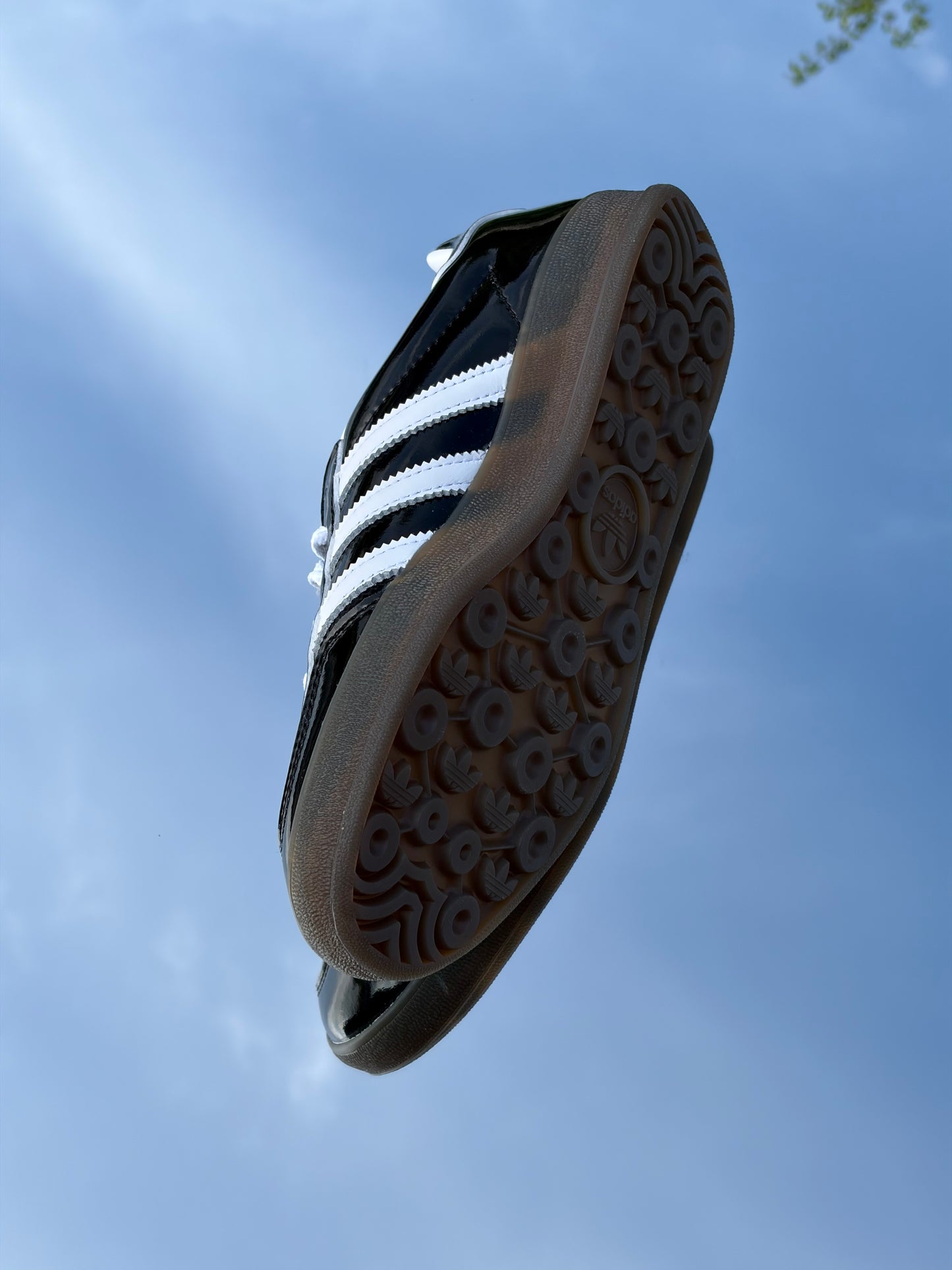 Adidas Gazelle Indoor Core Black Patent - Taille 36,5