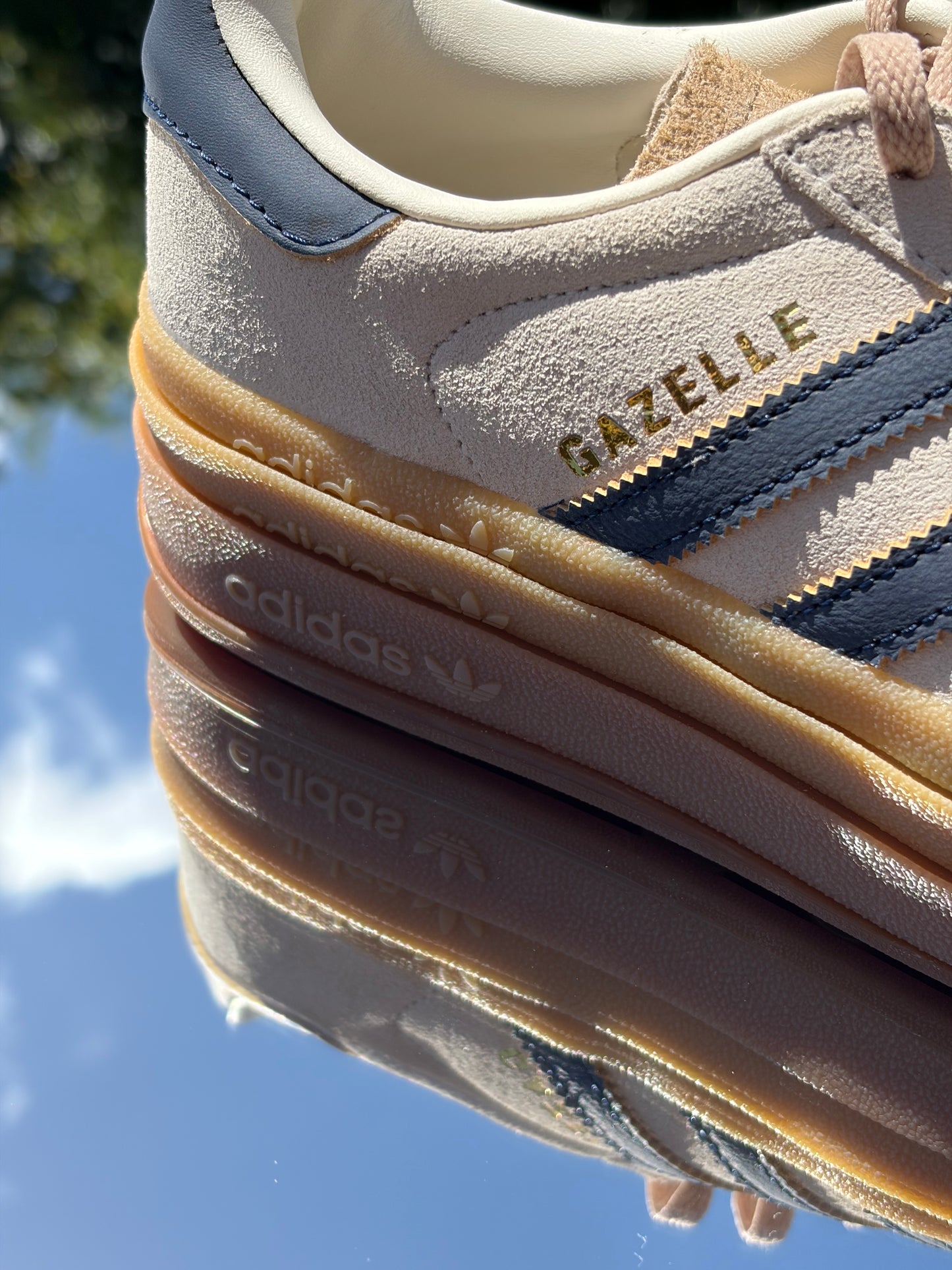 Adidas Gazelle Bold Cream Night Indigo - Taille 36,5