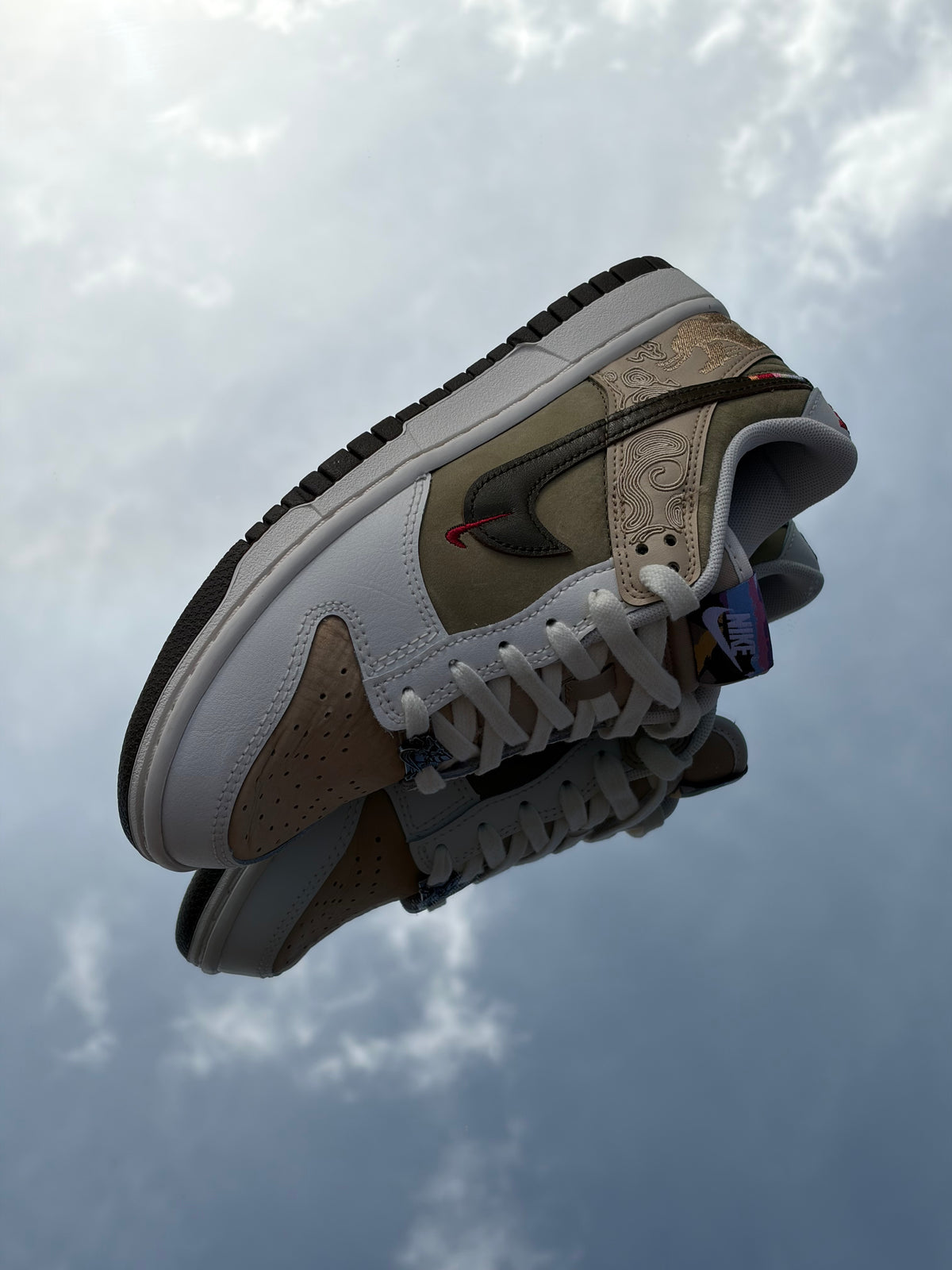 Nike Dunk Low Chinese New Year / Year of the Horse Linen Dark Hazel Phantom - Taille 38,5