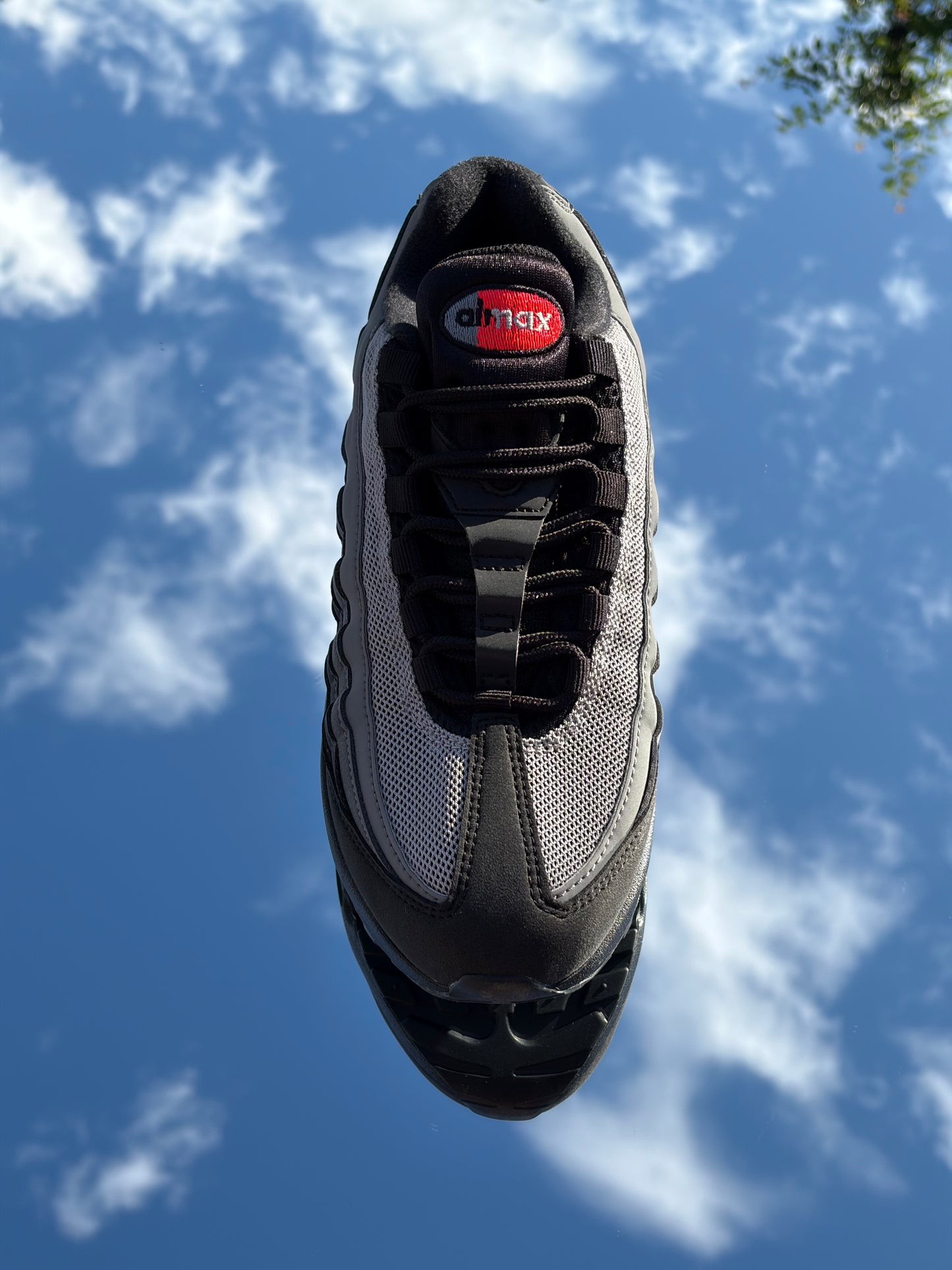 Nike Air Max 95 Black Bright Crimson - Taille 38,5