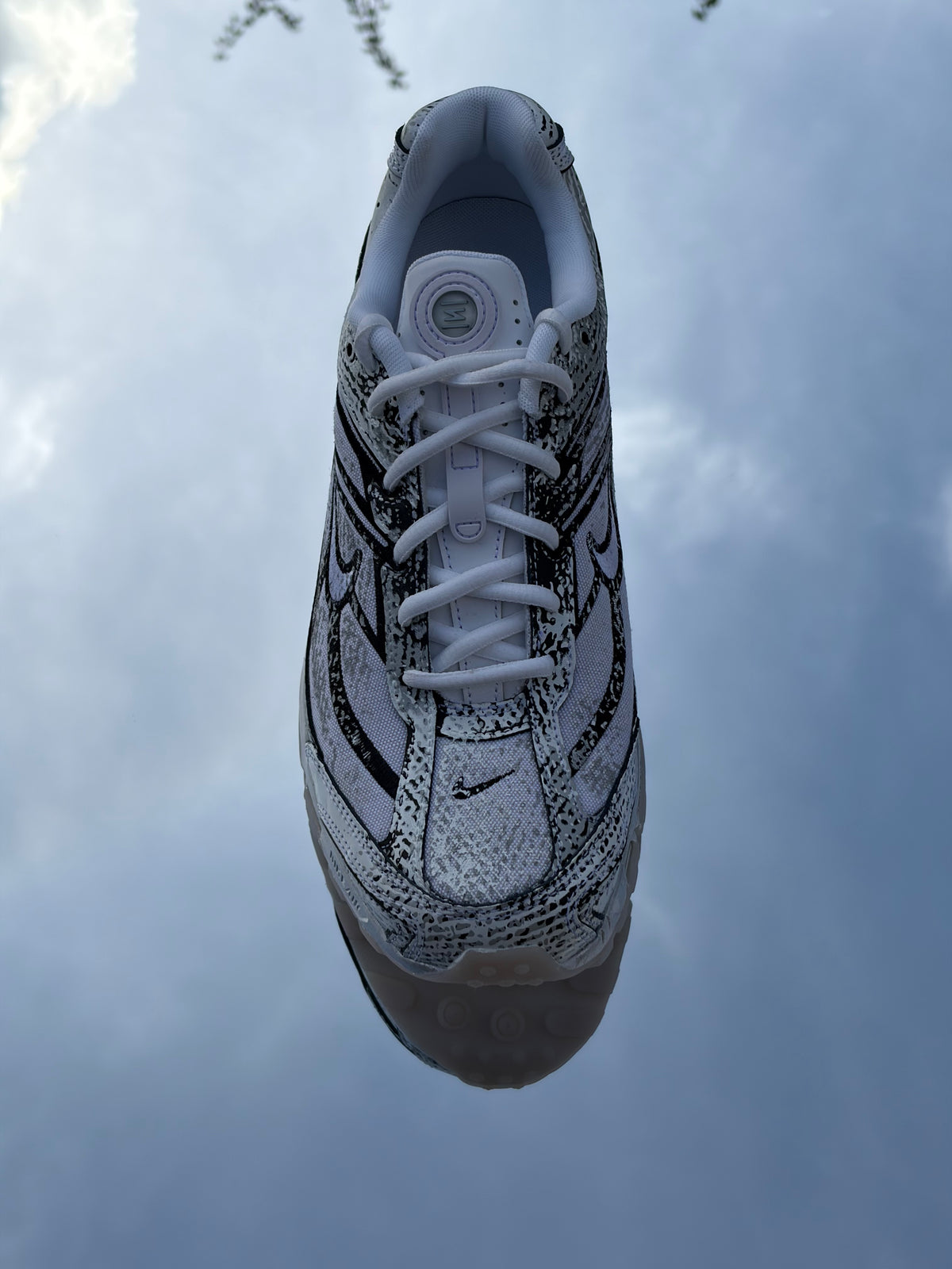 Nike Shox Ride 2 Metallic Platinum White Black - Taille 41