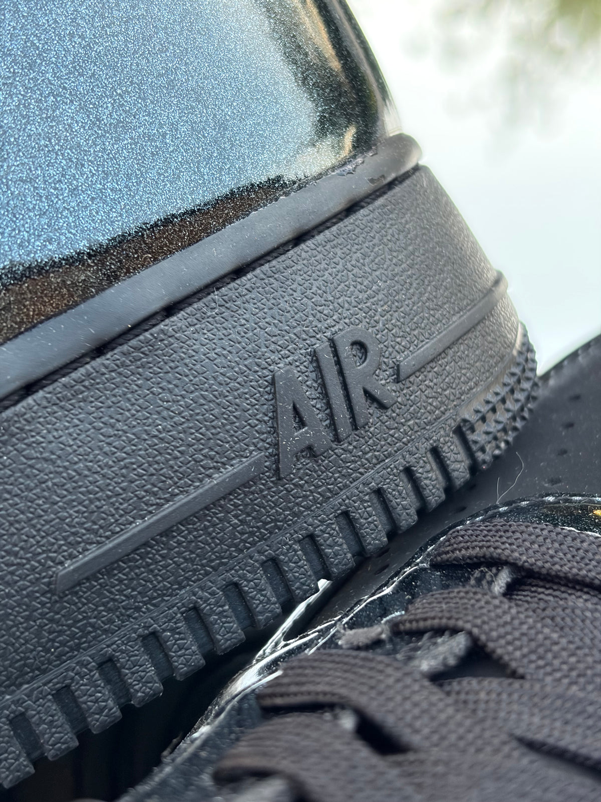 Nike Air Force 1 Low ´07 LV8 Glam Rock Black White - Taille 47