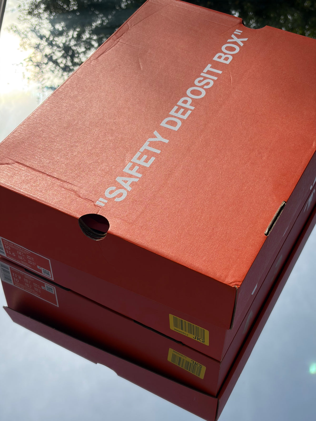 Nike Air Terra Forma X Off-White Summit White Clear Cobblestone - Taille 44
