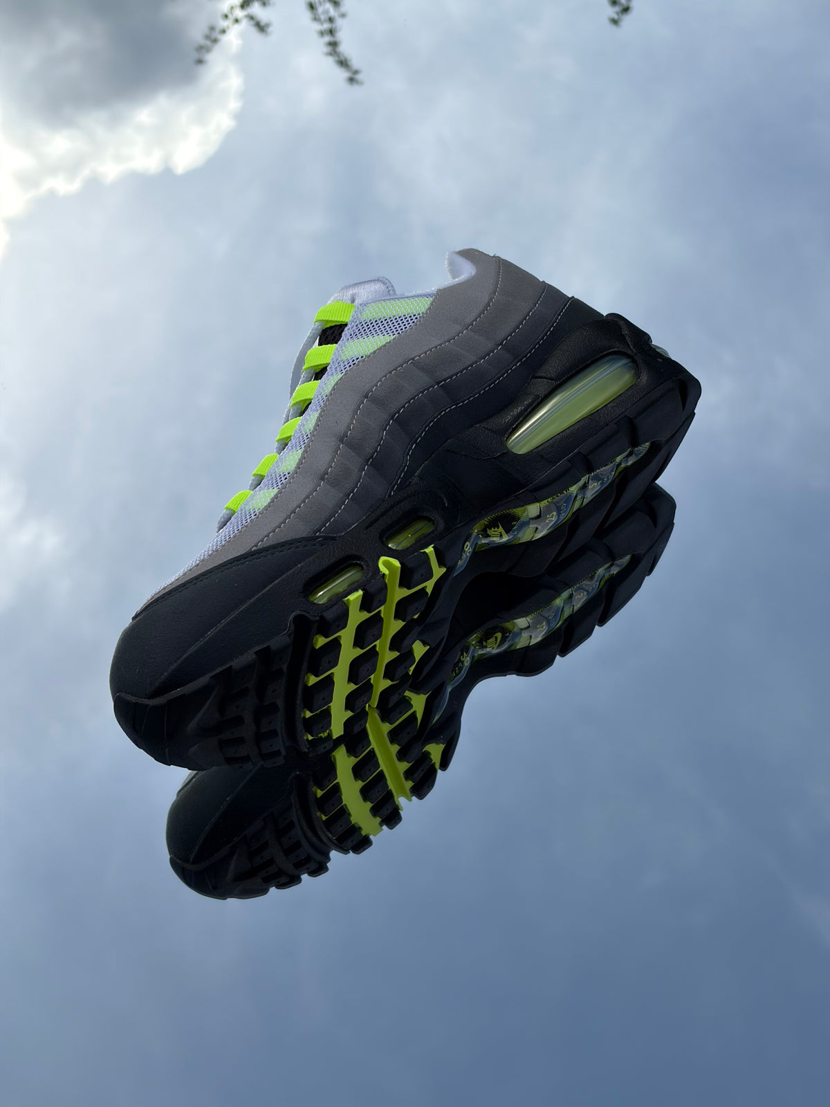 Nike Air Max 95 Big Bubble Neon Yellow Black Anthracite - Taille 39