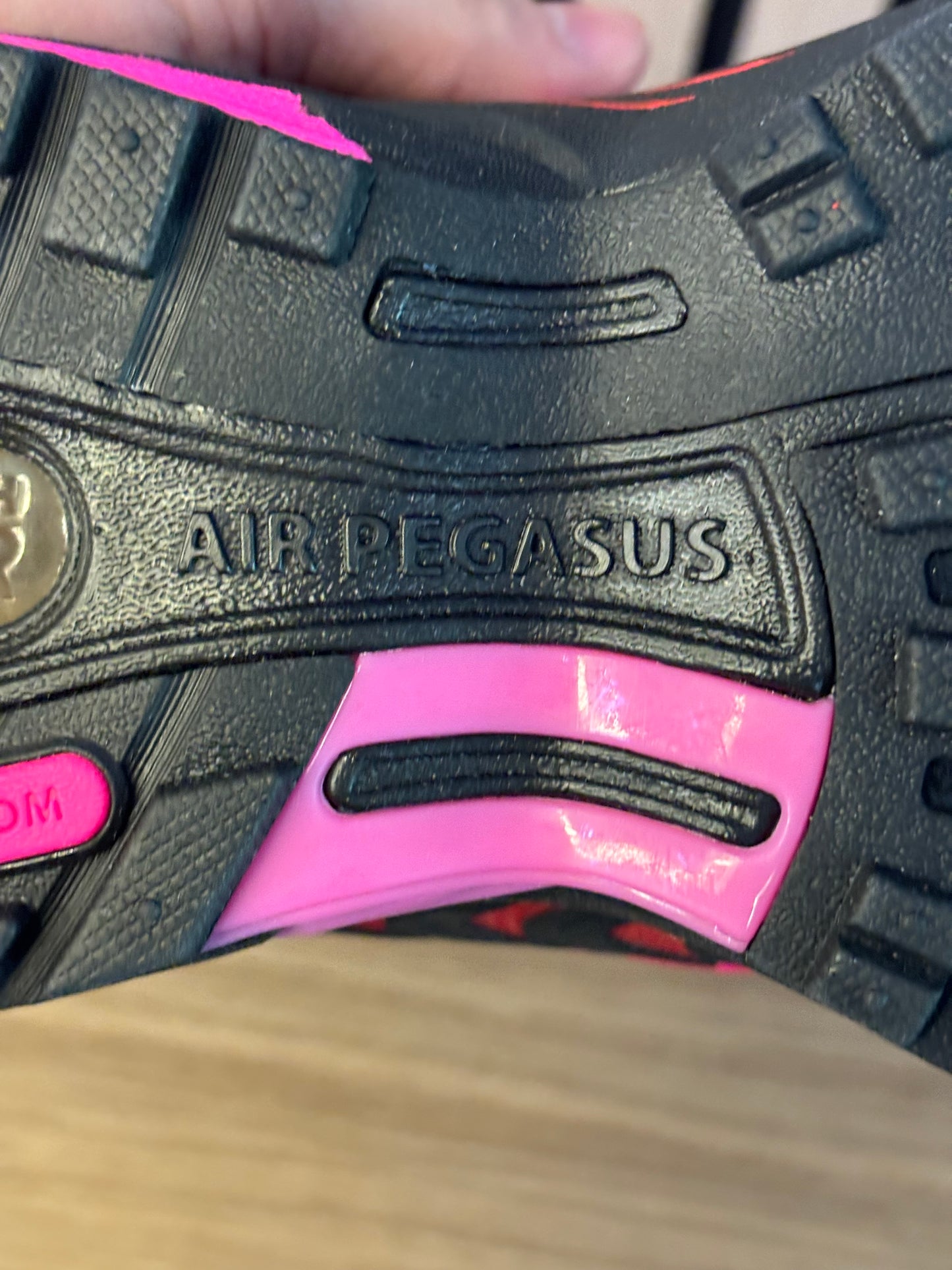 Nike Air Pegasus 2k5 Black Fire Red (Taille 40)