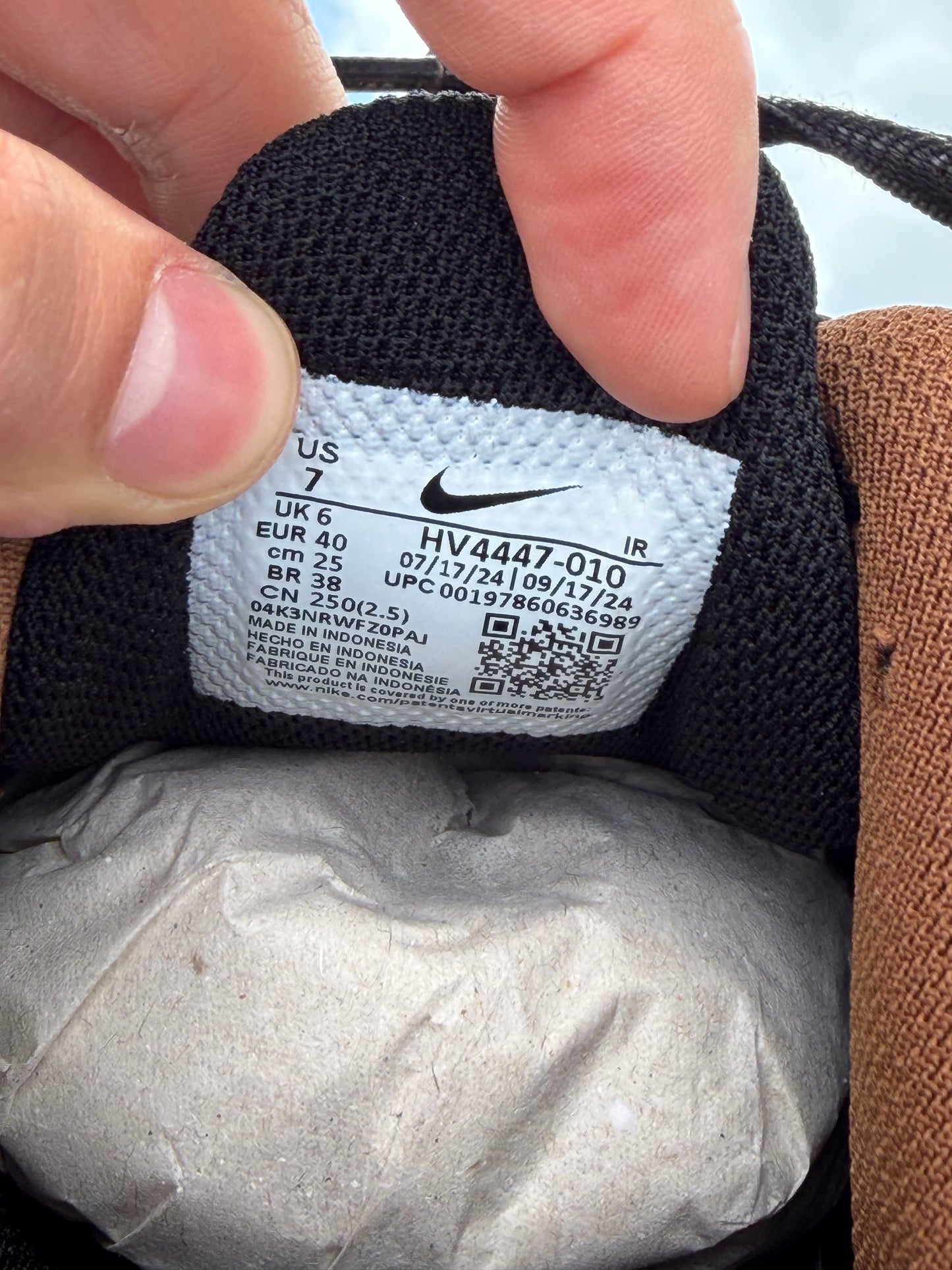 Nike Shox Ride 2 PRM Black British Tan - Taille 40