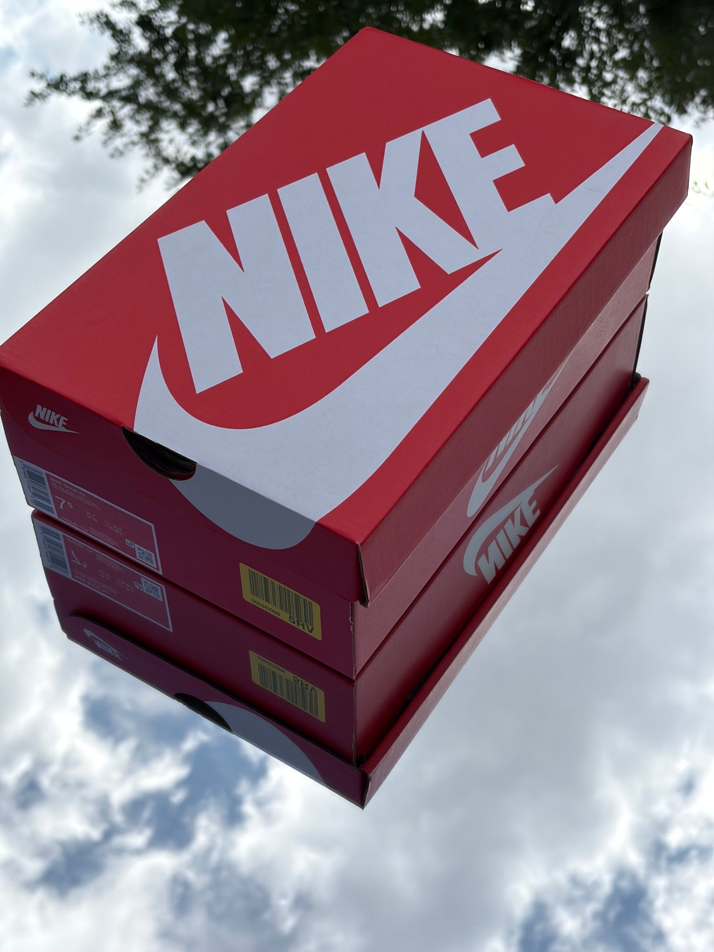Nike Shox R4 Sail Black Fauna Brown - Taille 38,5