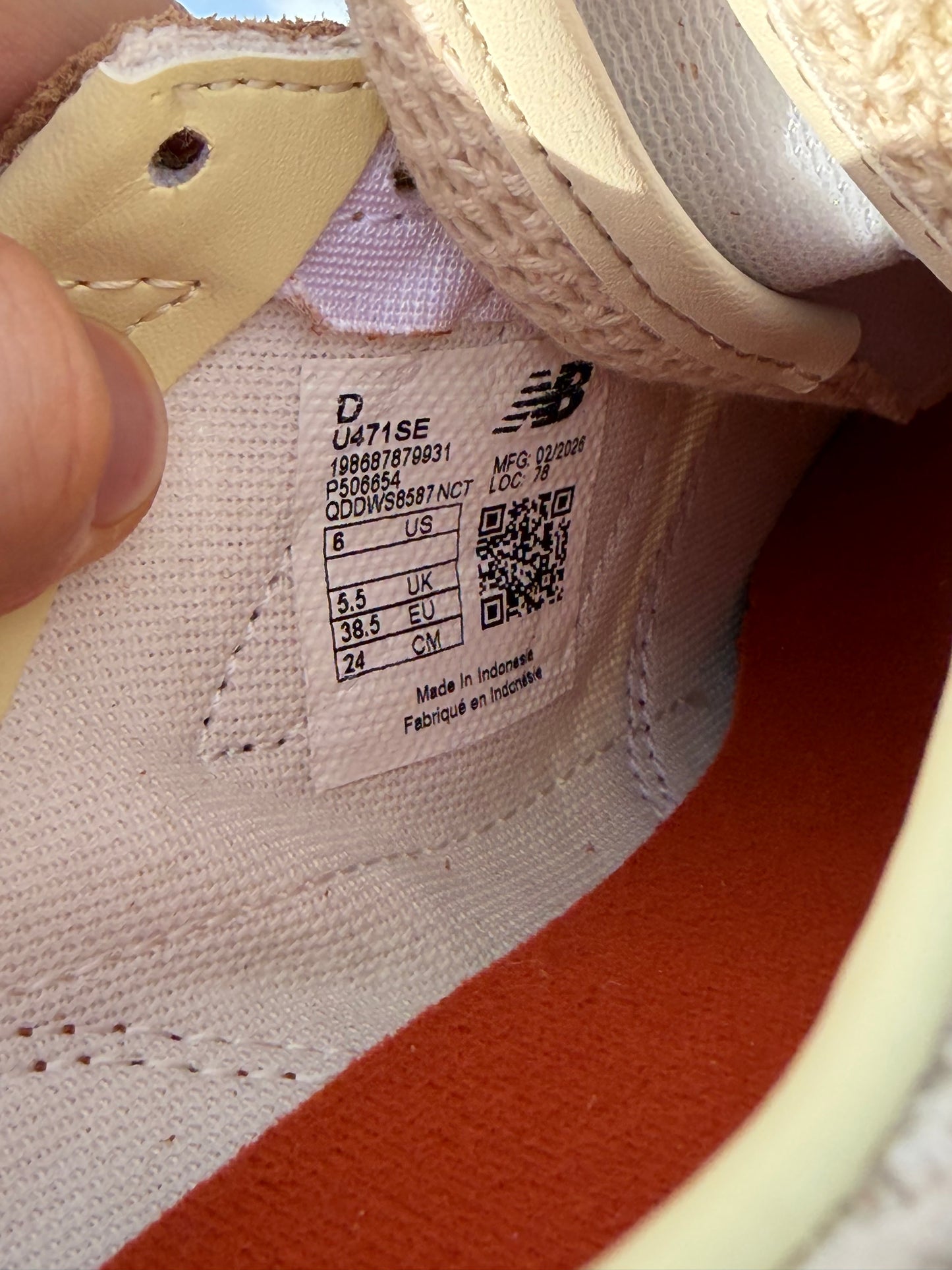 New Balance 471 X Sézane -  Taille 38,5
