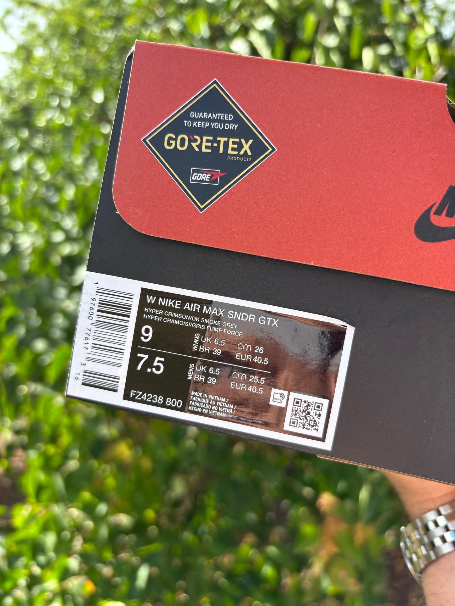 Nike Air Max Sunder Gore-Tex Hyper Crimson - 40,5