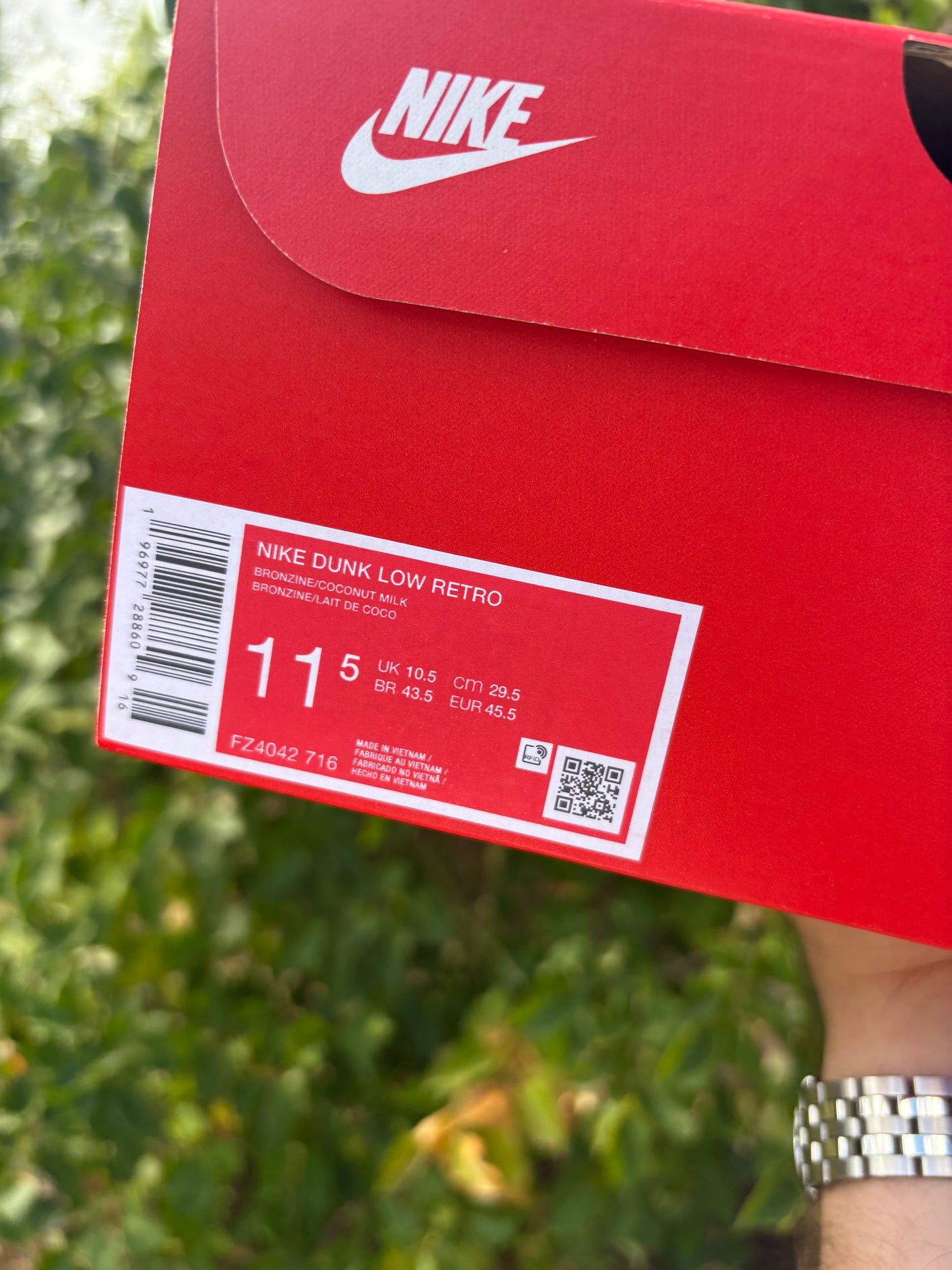 Nike Dunk Low Bronzine - 45,5