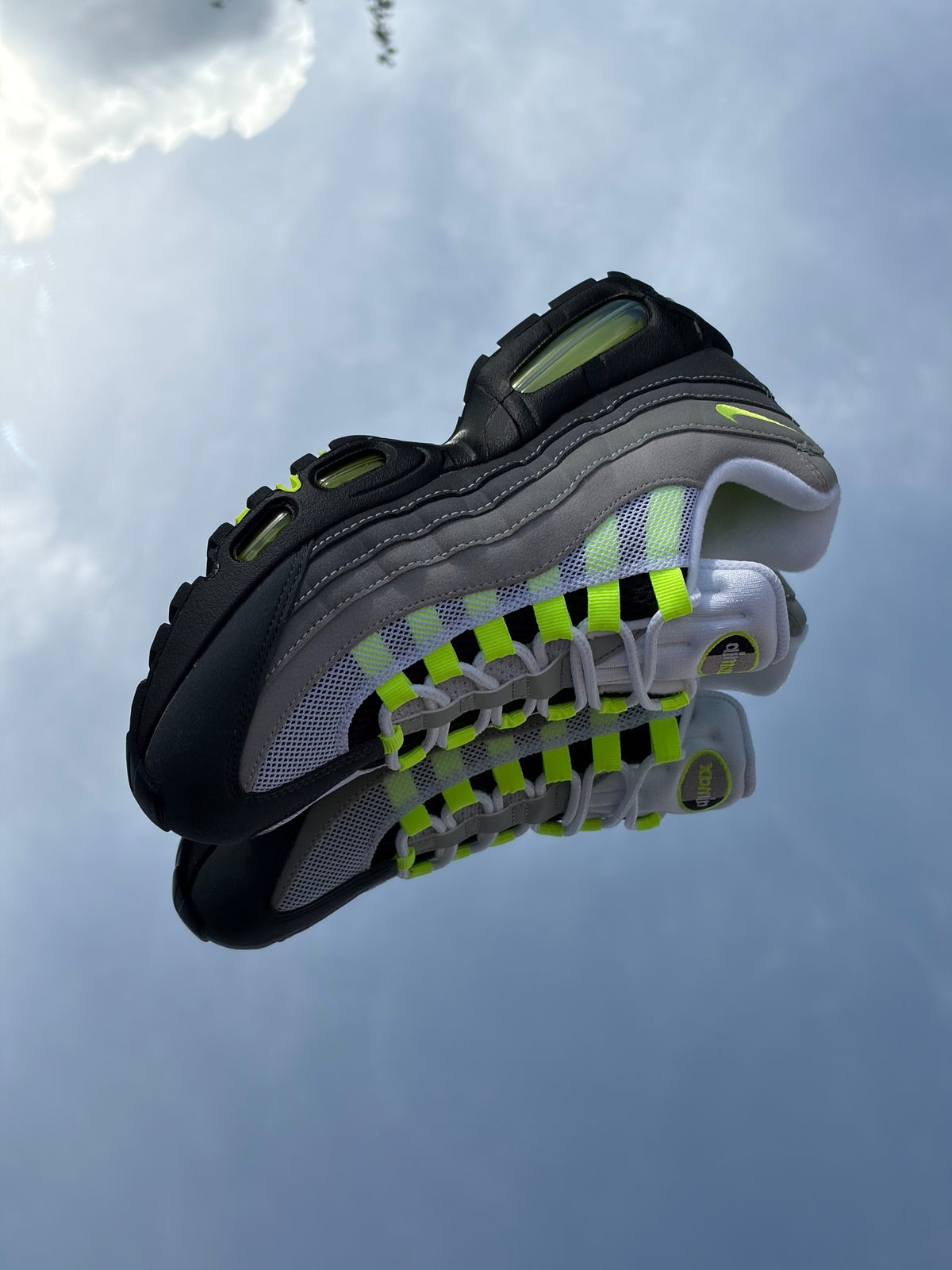 Nike Air Max 95 Big Bubble Neon Yellow Black Anthracite - Taille 39