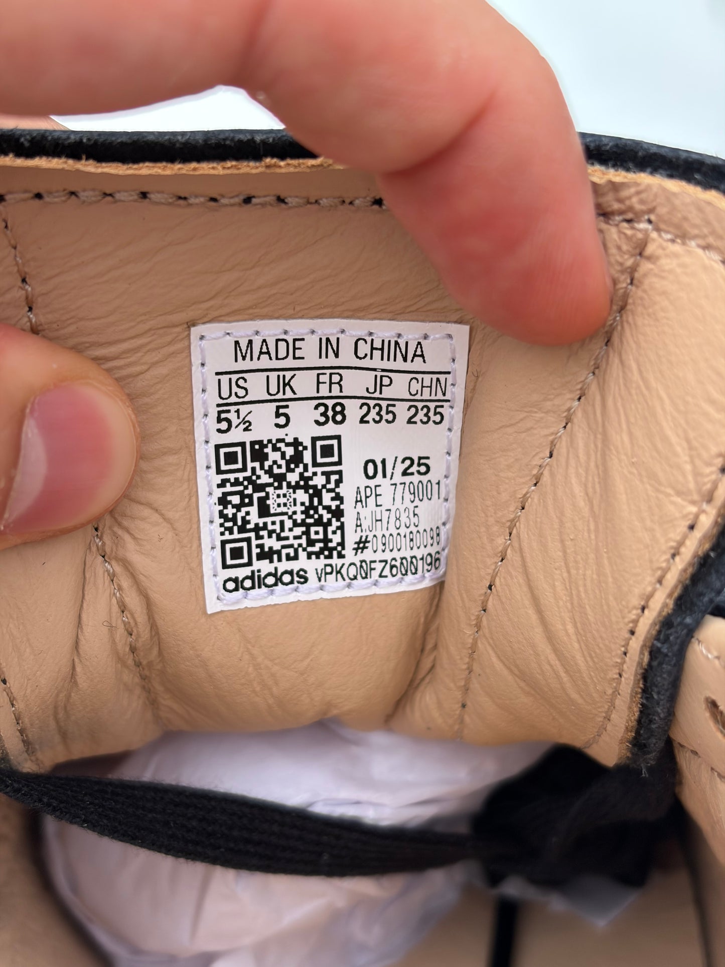 Adidas BW Army Lux Black Gum - Taille 38
