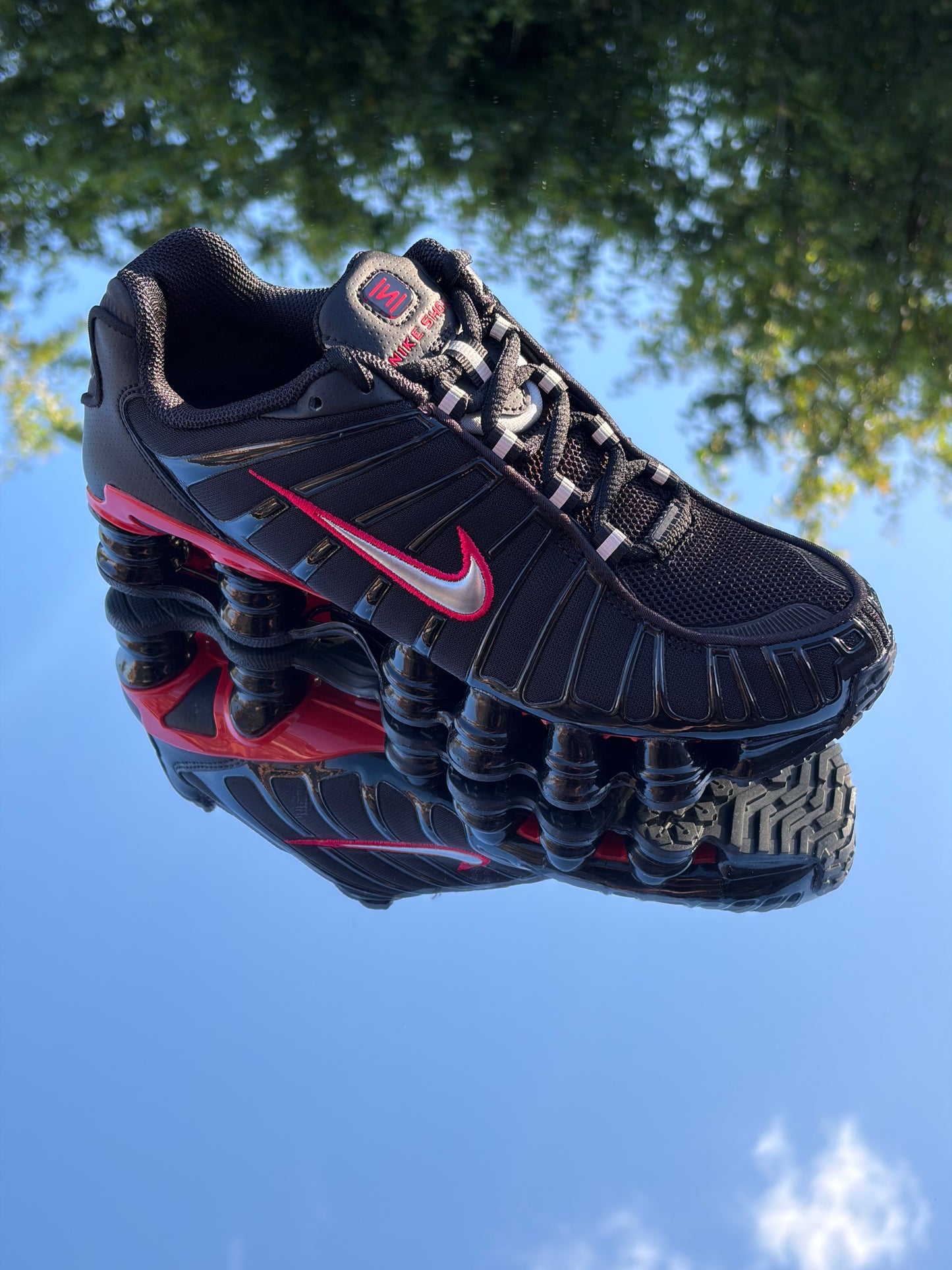 Nike Shox TL Black Metallic Silver - Taille 38