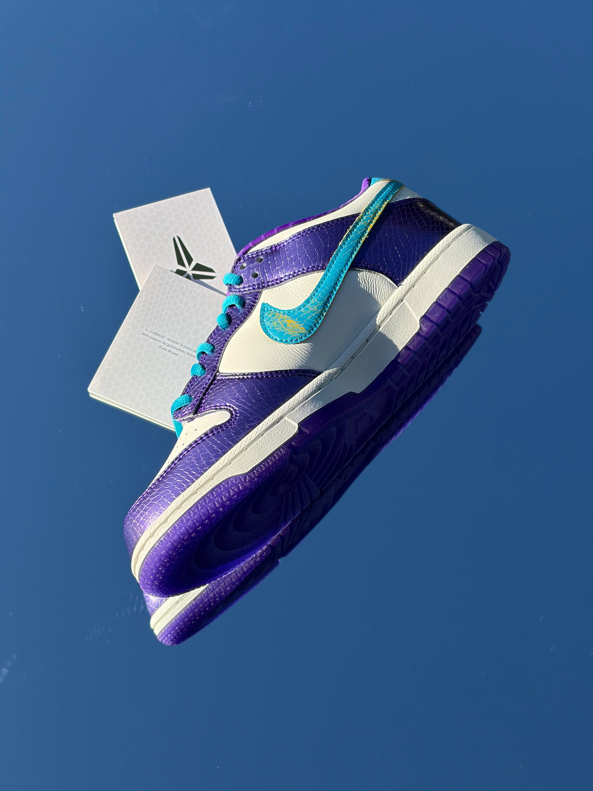 Nike Dunk Low Protro X Kobe Bryant Fierce Purple Blue Lagoon Sail - Taille 40,5