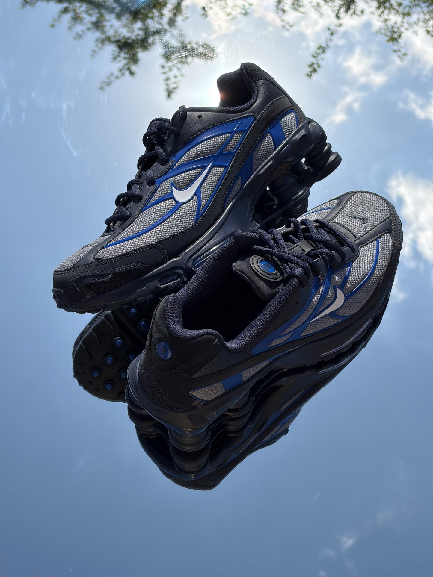 Nike Shox Ride 2 Cool Grey White Dark Obsidian - Taille 40,5