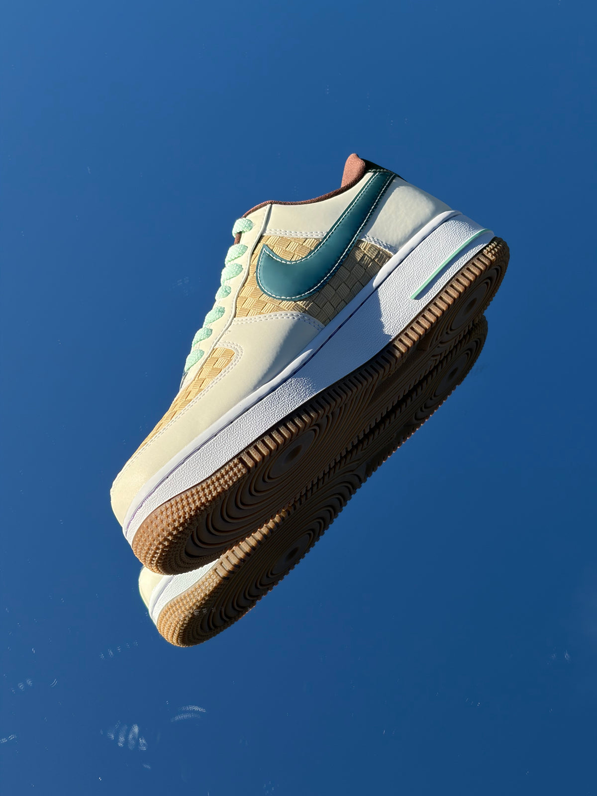 Nike Air Force 1 Low Retro QS Easter Basket Summit White Glacier Blue - Taille 39
