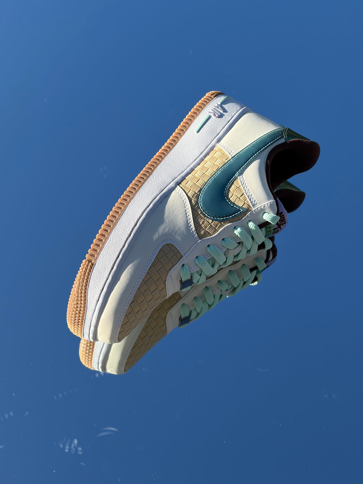 Nike Air Force 1 Low Retro QS Easter Basket Summit White Glacier Blue - Taille 39