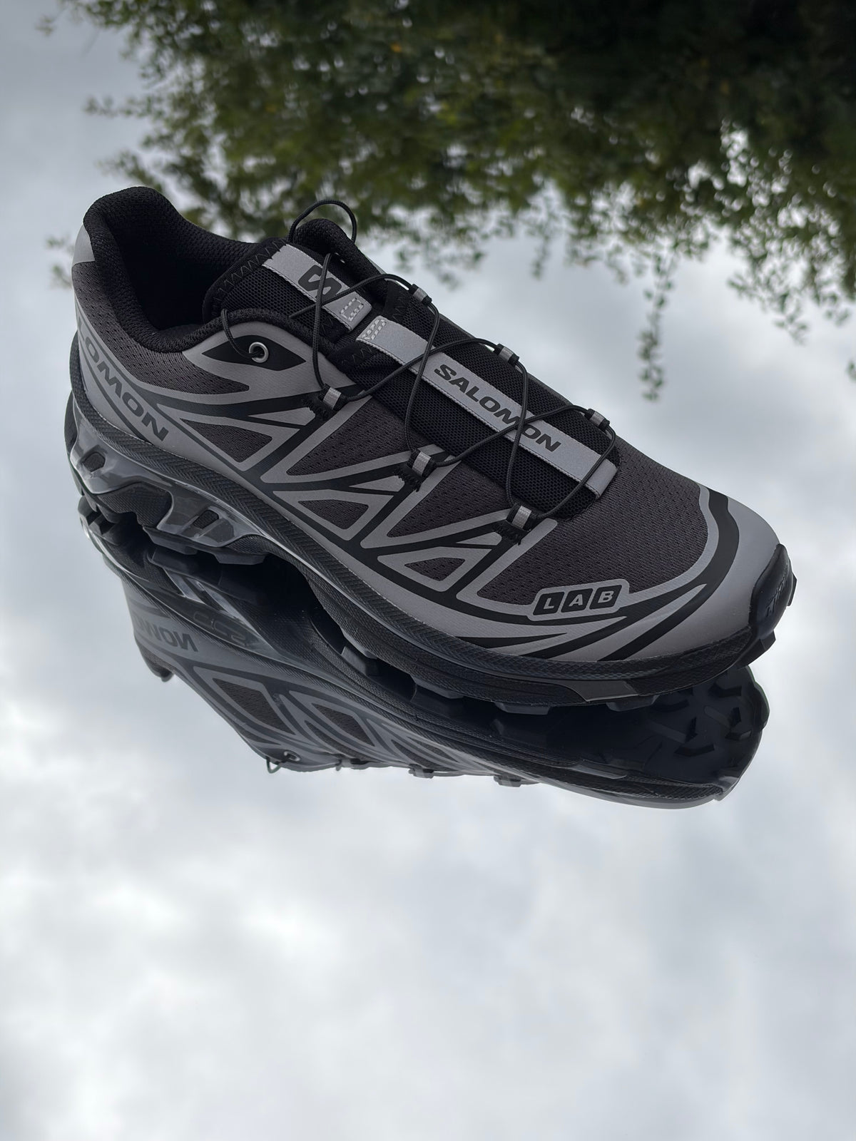 Salomon XT-6 Nocturne Vision Black Footwear Grey - Taille 40