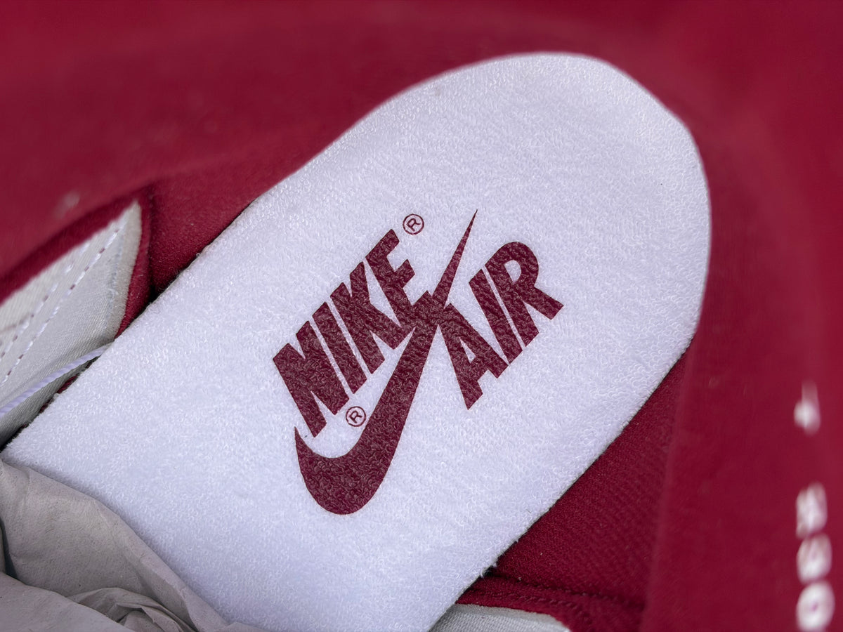 Air Jordan 1 High Retro OG ‘85 Metallic Burgundy White Team Red - Taille 40
