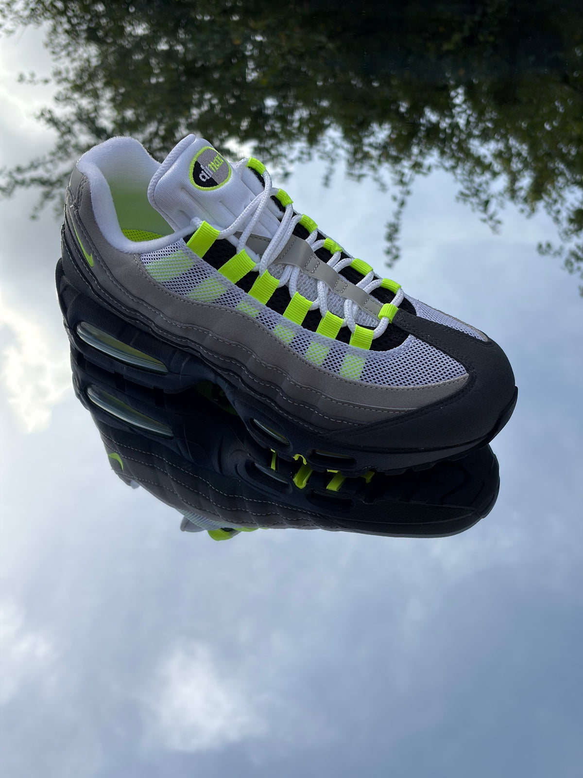 Nike Air Max 95 Big Bubble Neon Yellow Black Anthracite - Taille 39