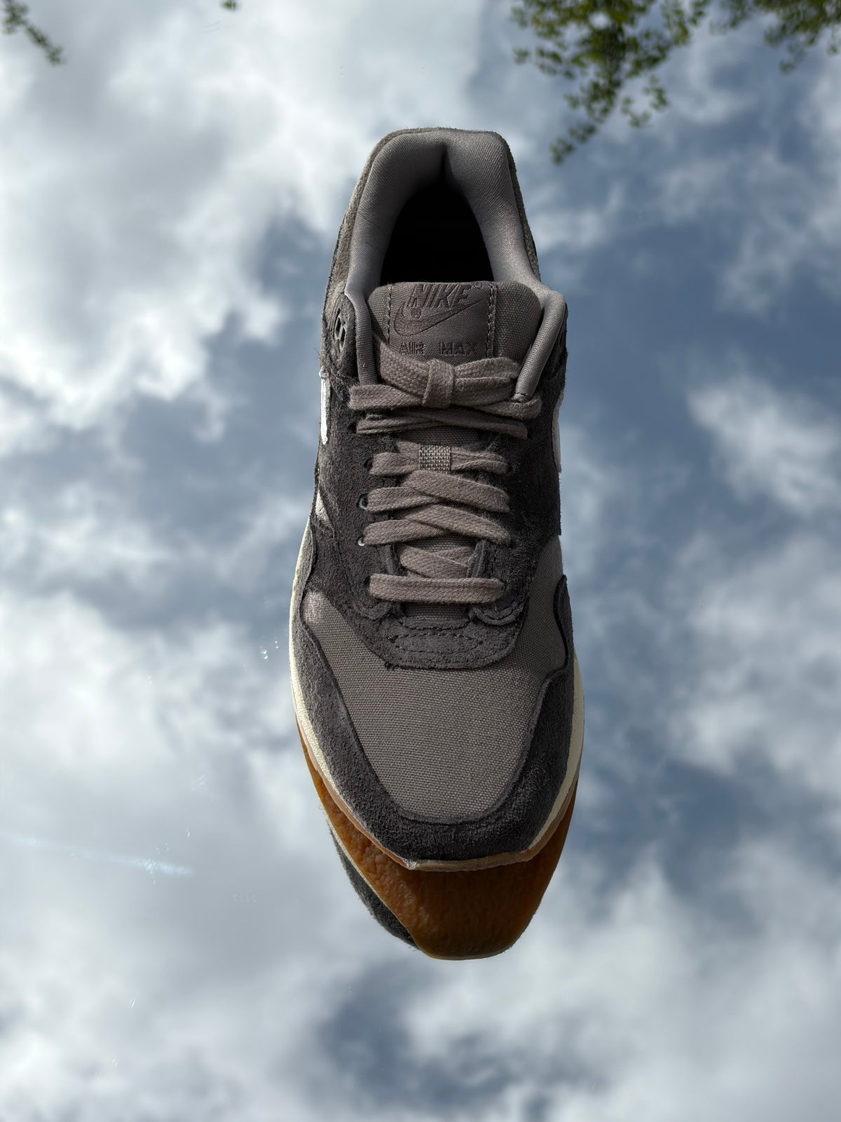 Nike Air Max 1 PRM Crepe Soft Grey Neutral Grey - Taille 36