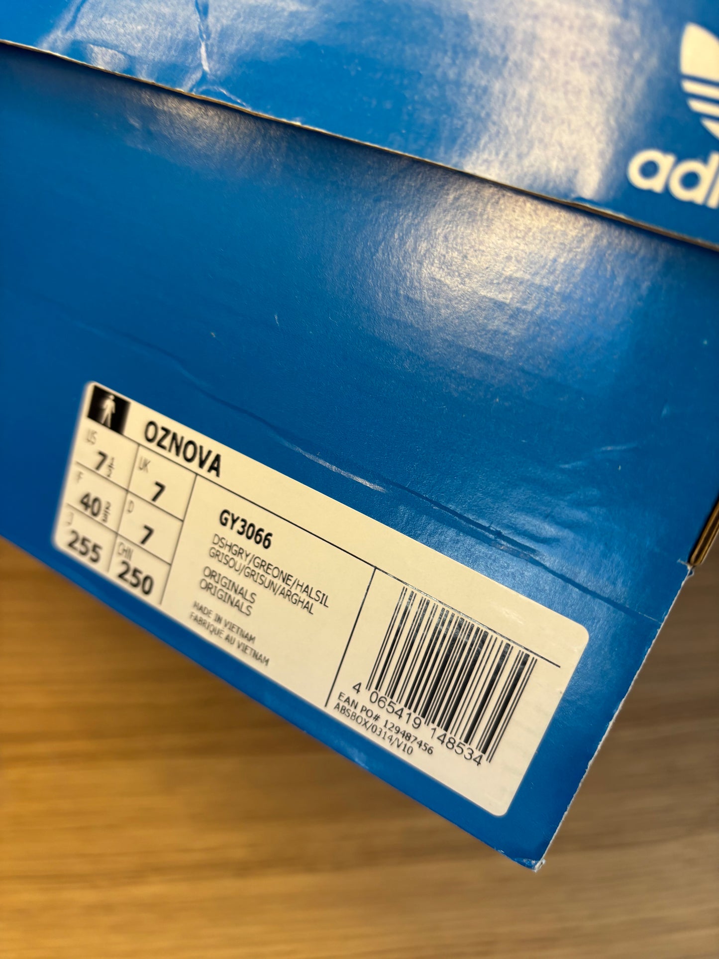 Adidas Oznova Dash Halo Grey (Taille 40,5)