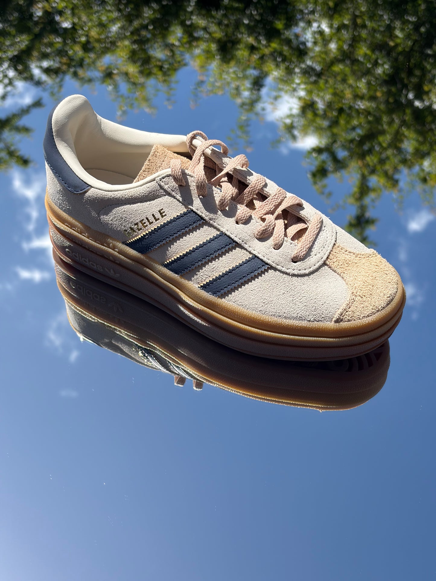 Adidas Gazelle Bold Cream Night Indigo - Taille 36,5