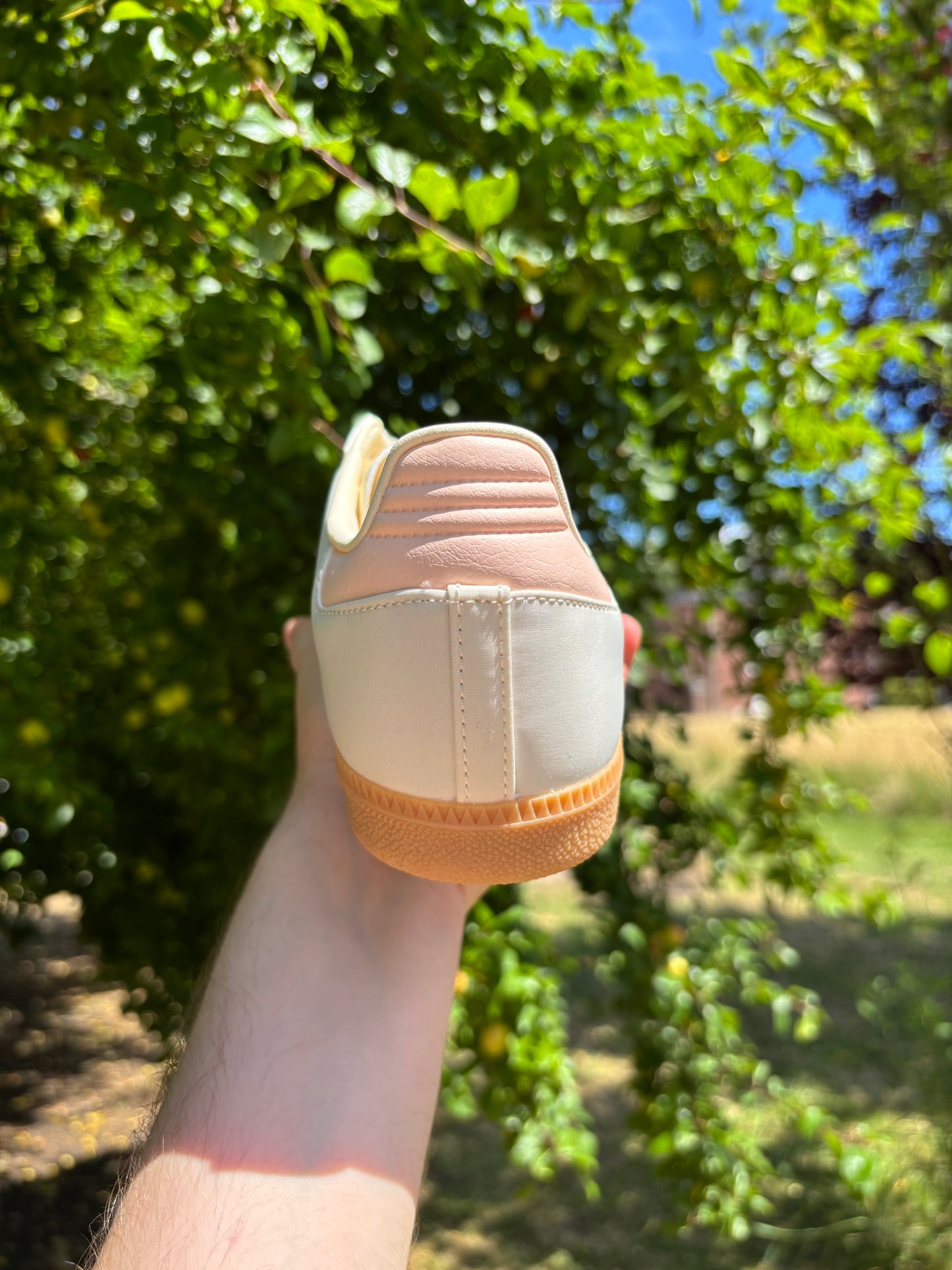 Adidas Samba OG Wonder White Clear Orange - 38.5