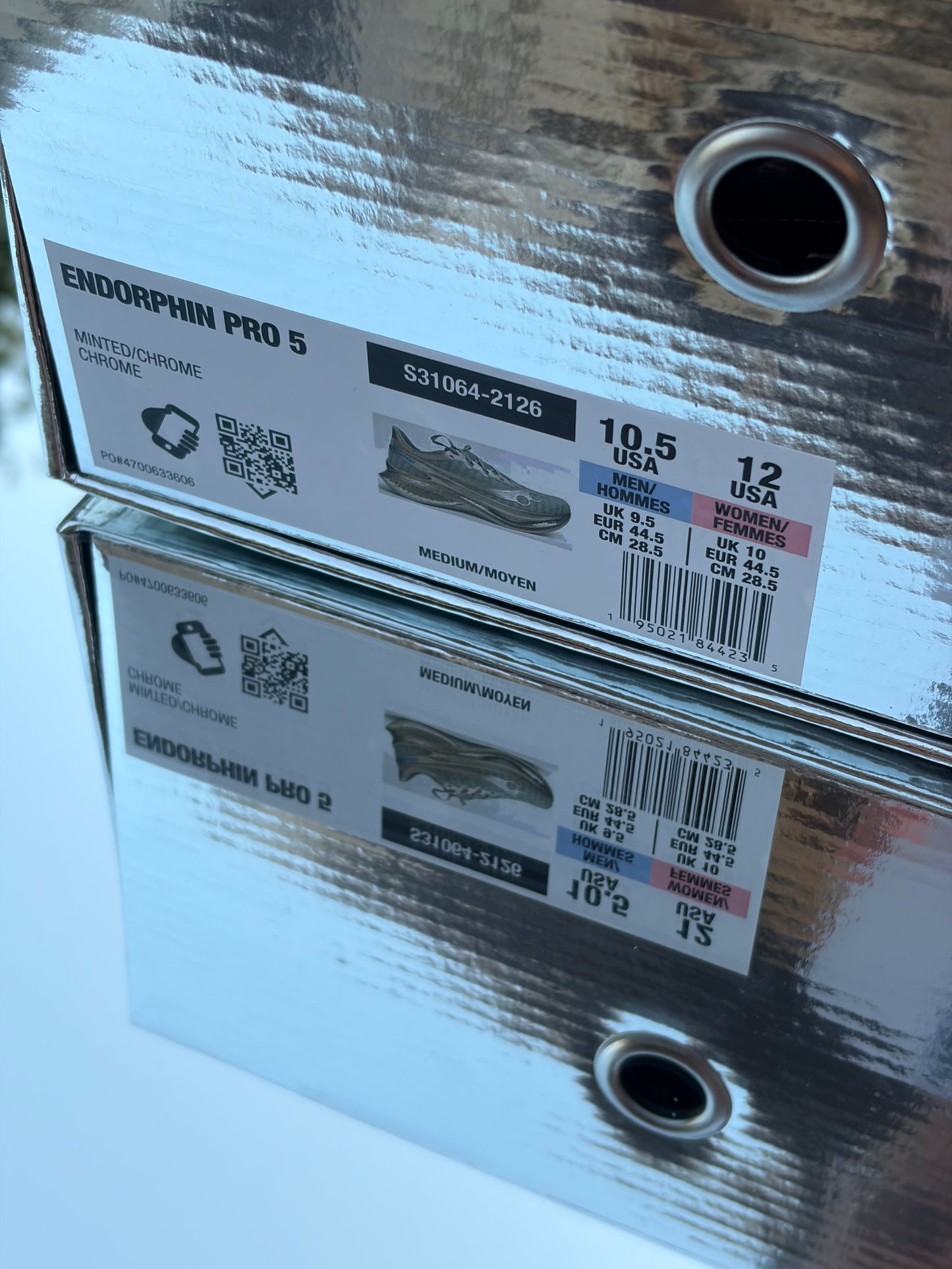 Saucony Endorphin Pro 5 X Minted NY - Taille 44,5