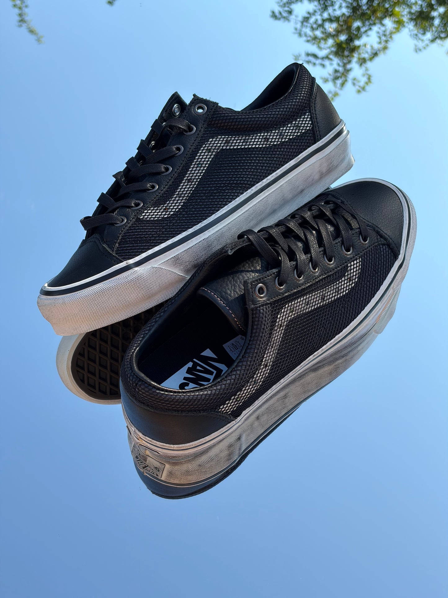 Vans LX Old Skool 36 Combat Black Pearlized - Taille 44