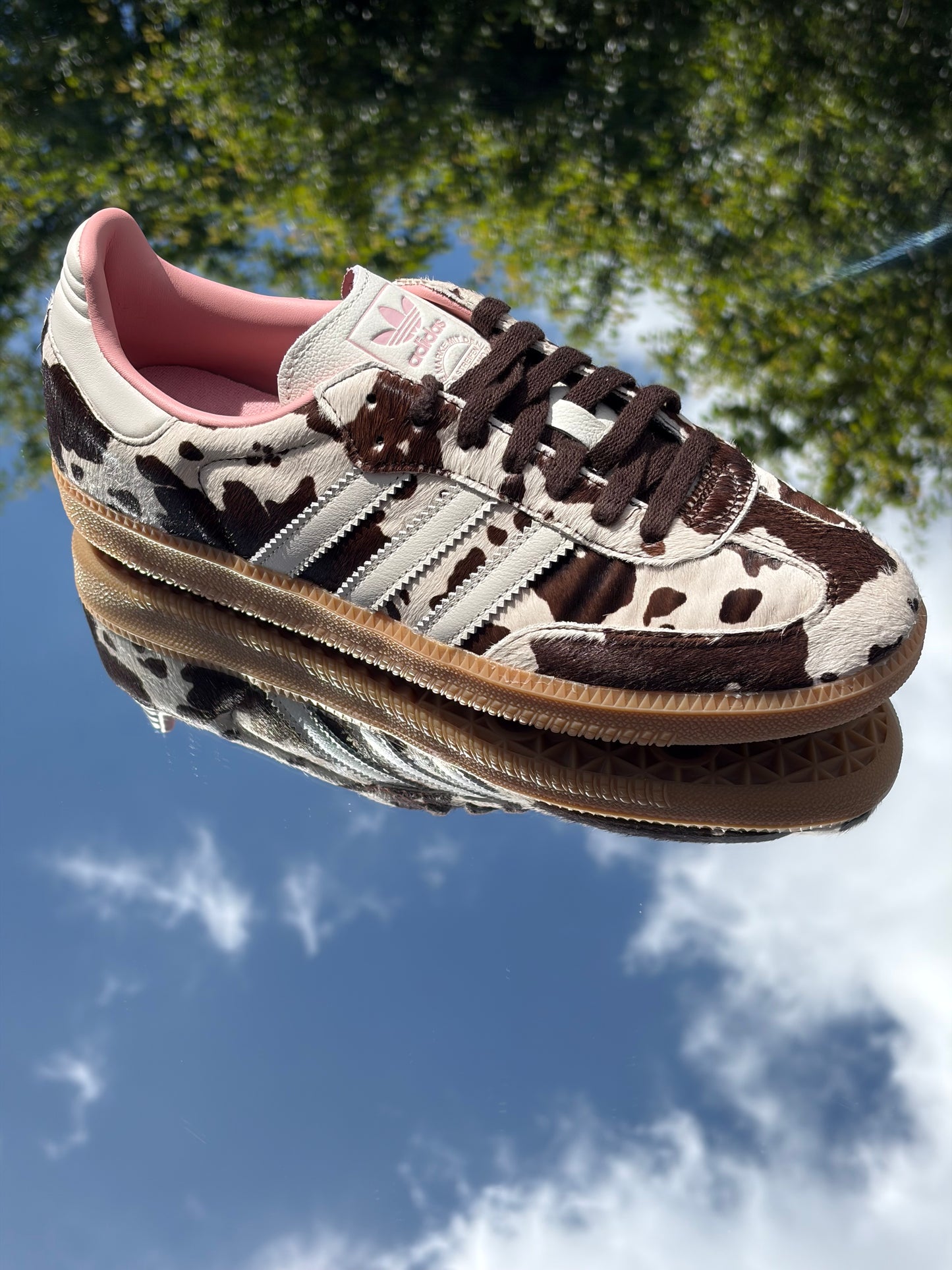 Adidas Samba Cow Print - Taille 44,5