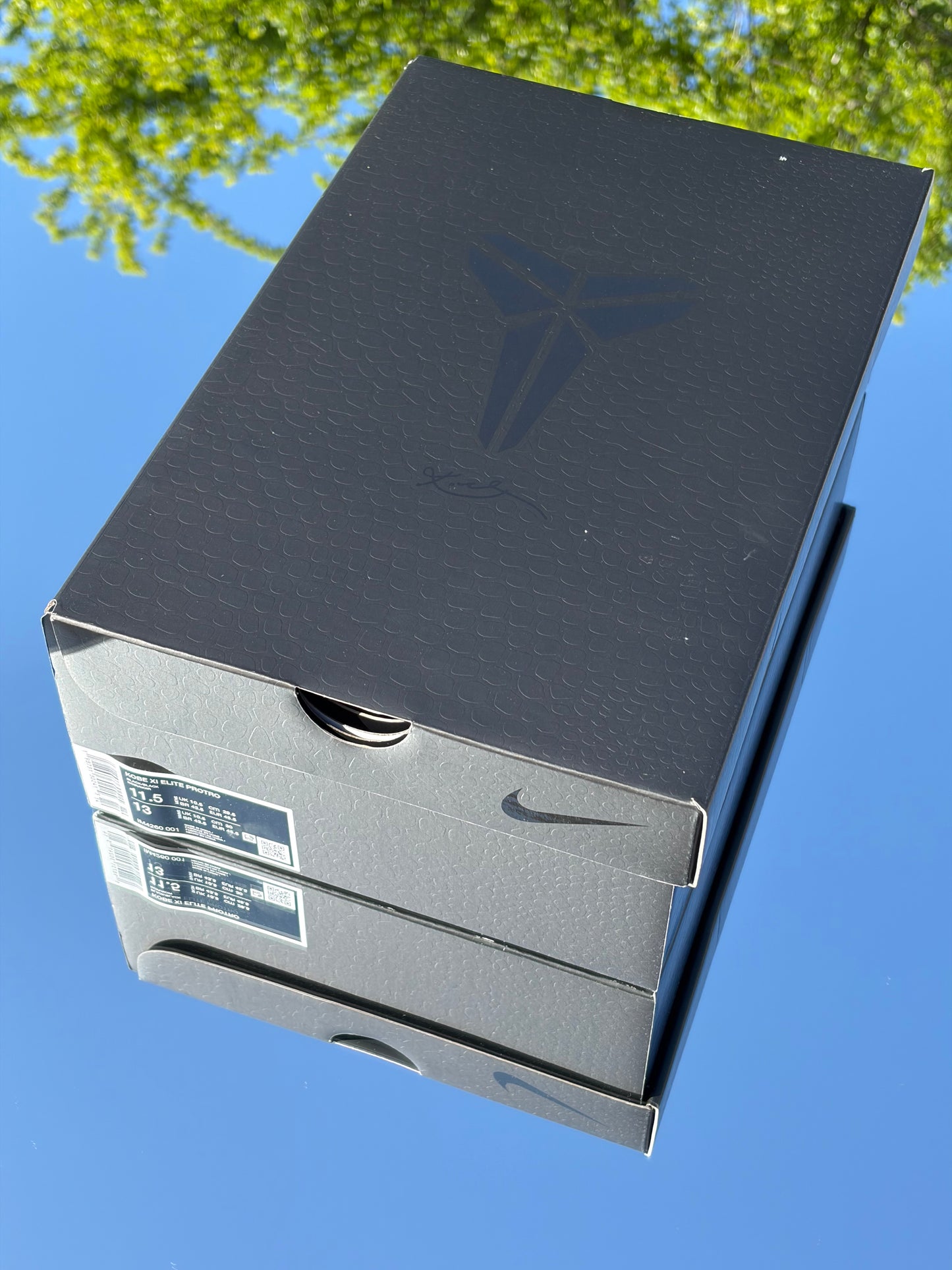 Nike Kobe 11 Elite Low Protro Fade to Black - Taille 45,5