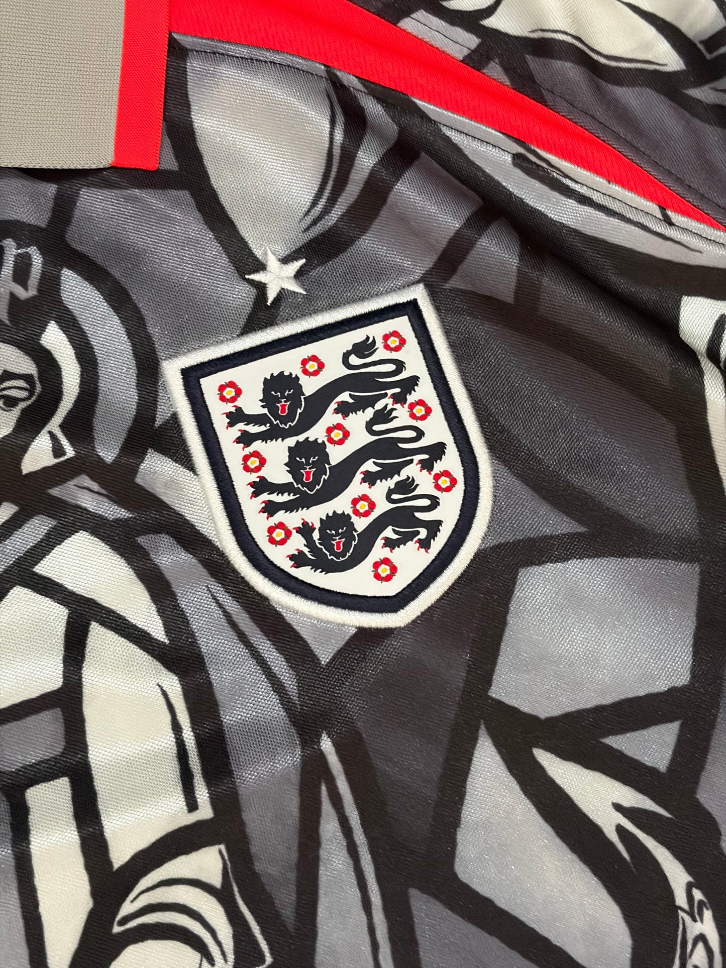Football Jersey Palace X Nike England Pewter Grey - Taille L