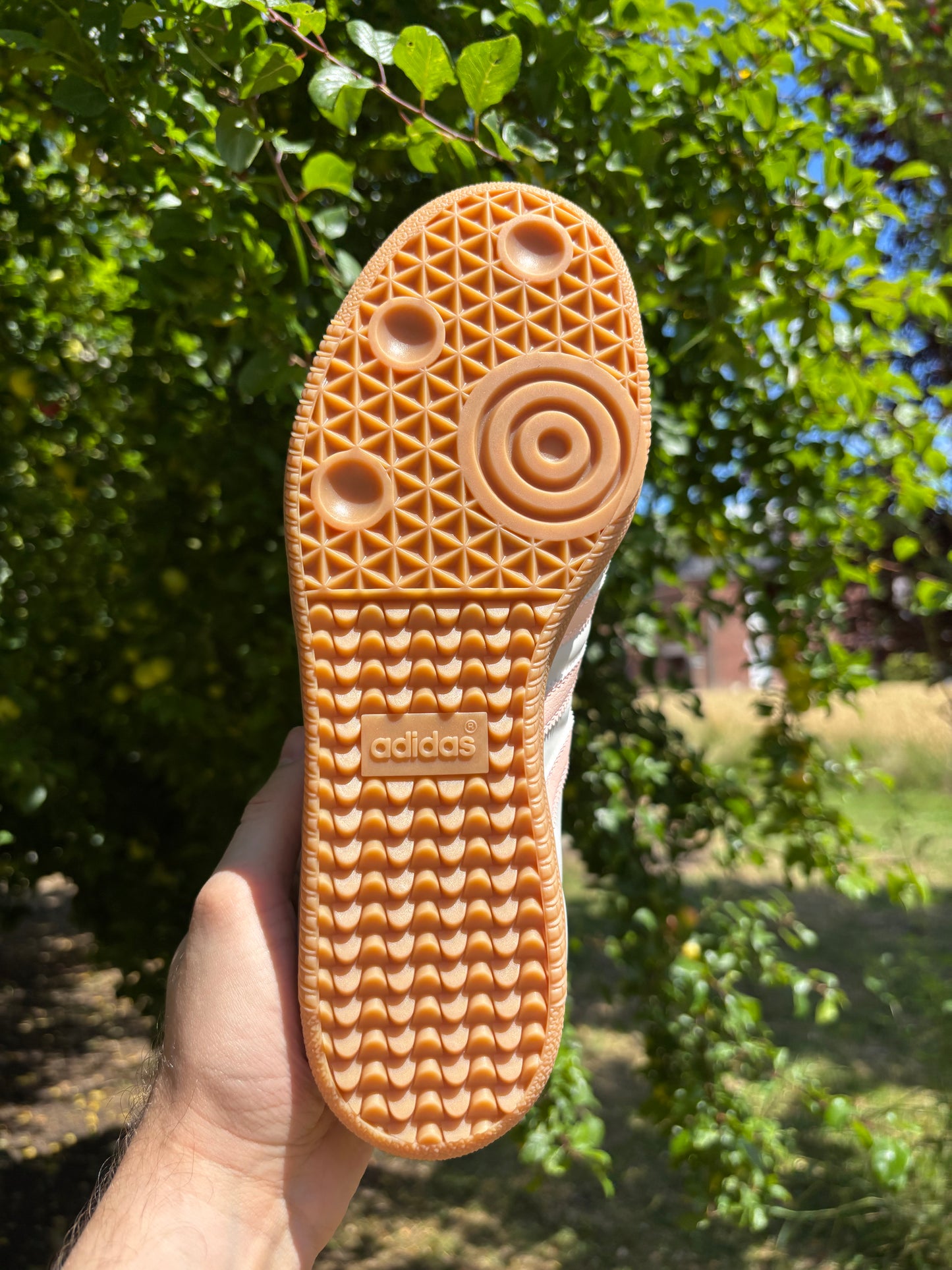 Adidas Samba OG Wonder White Clear Orange - 38.5