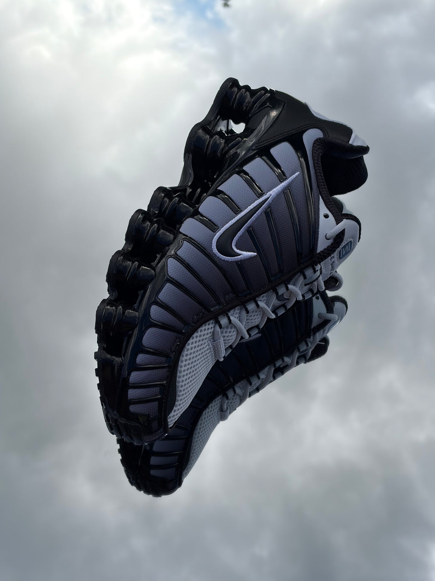 Nike Shox TL Black White Pure Platinum - Taille 40,5