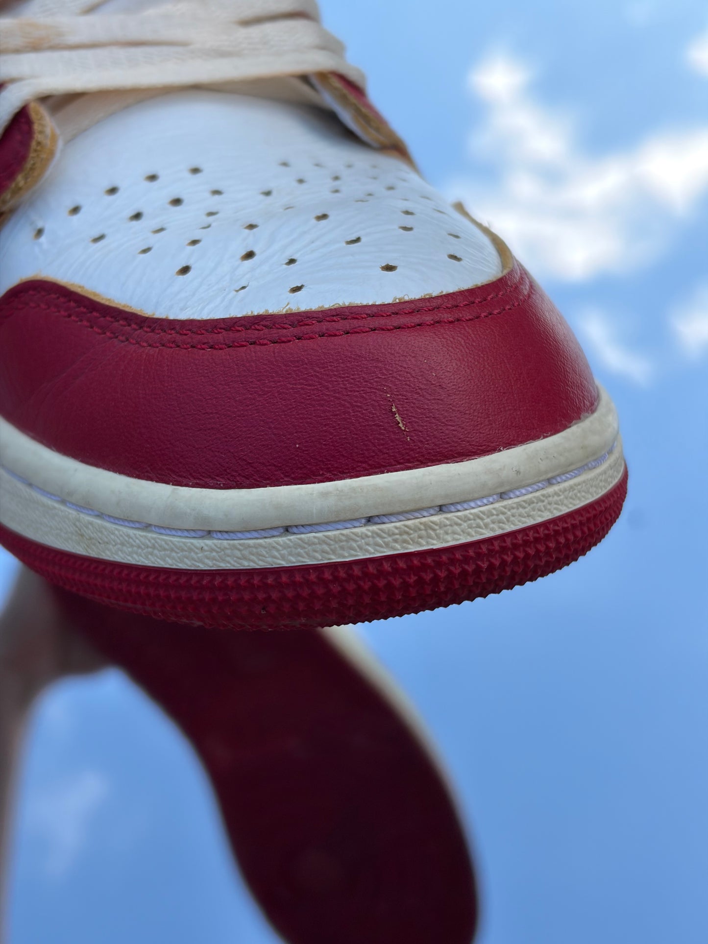 Air Jordan 1 Retro High OG SP Varsity Red Black Sail X Union LA - Taille 45