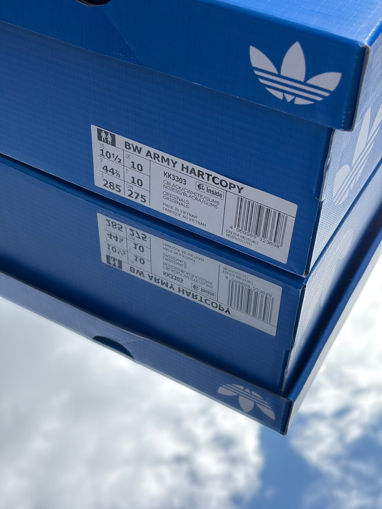 Adidas BW Army Black X Hartcopy - Taille 44,5
