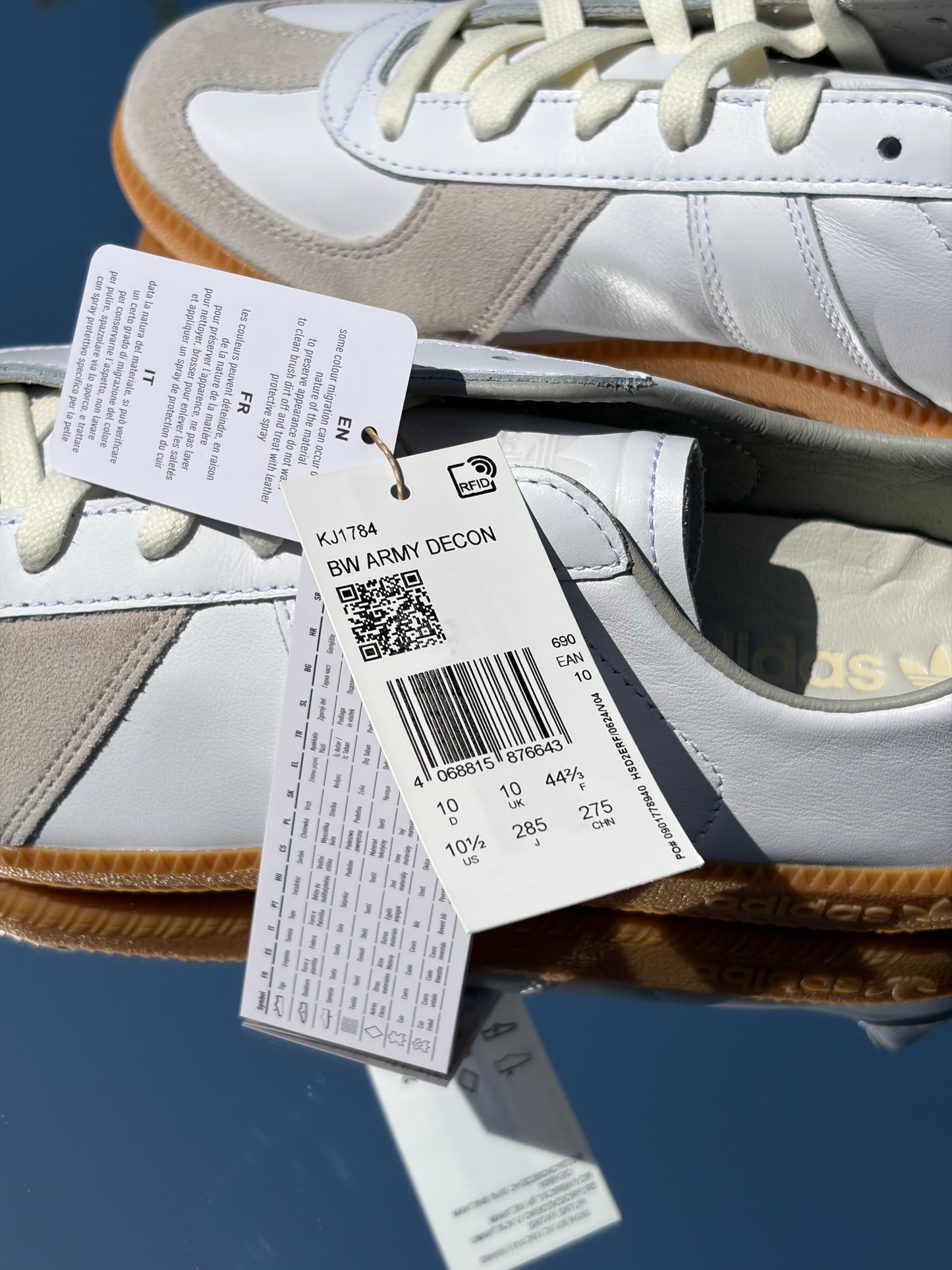 Adidas BW Army Decon White Gum - Taille 44,5
